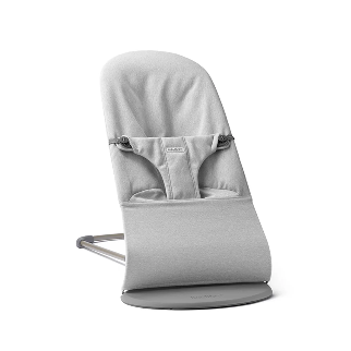 BabyBjorn Bouncer Bliss Woven Mélange - Light Grey