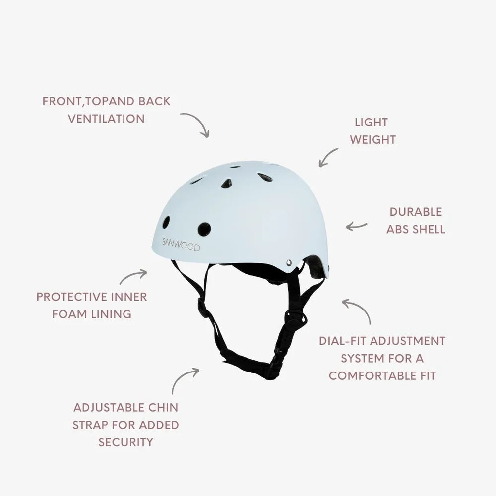 Banwood Eco Helmet Sky Blue – Kaske Femijesh Eco dhe e Sigurt
