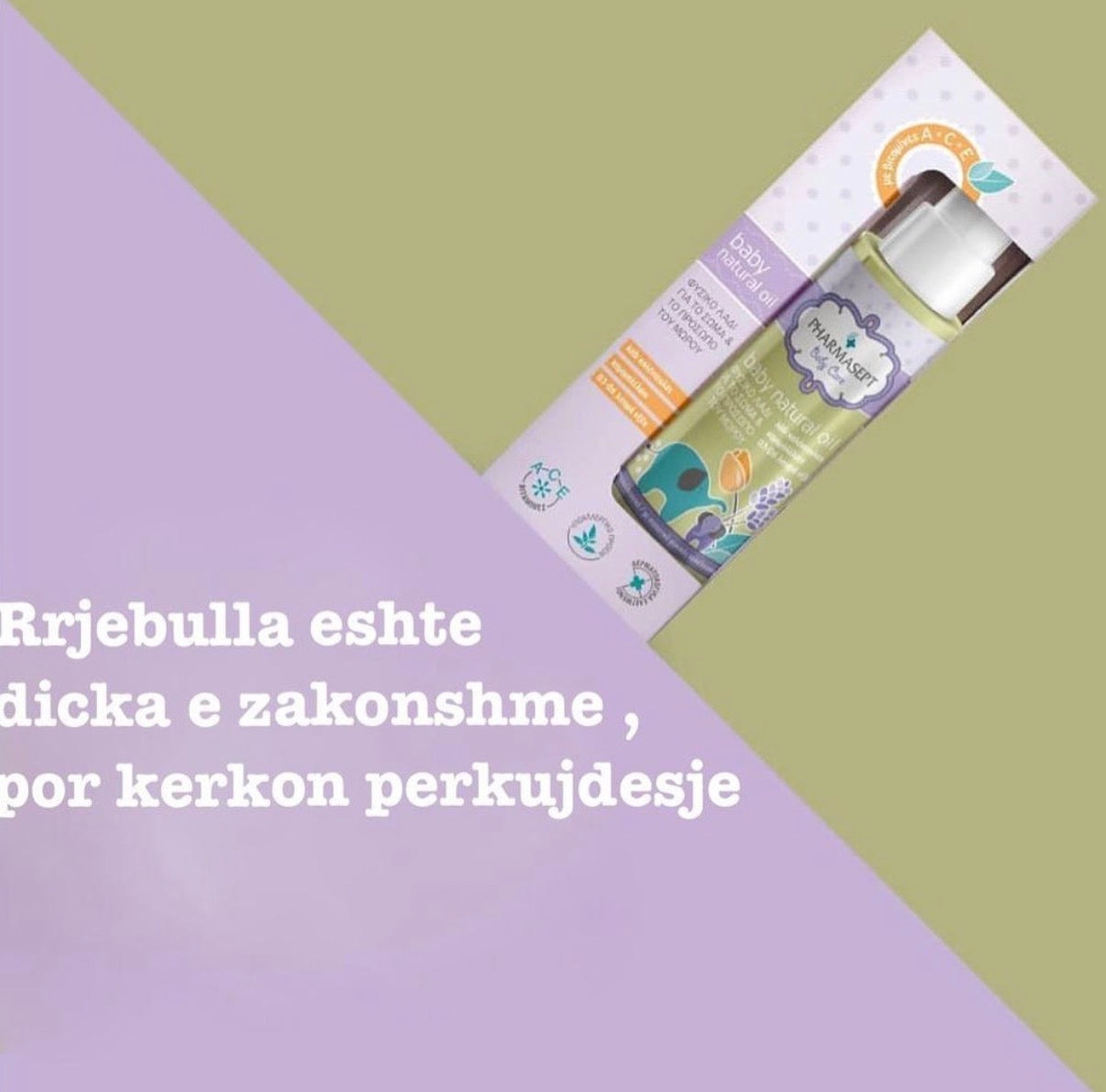 Natural Baby Oil 100 ml