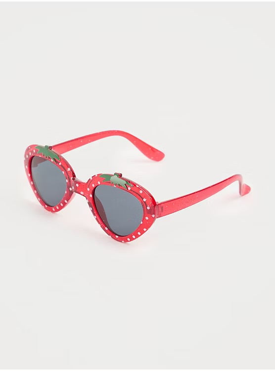 Syze Dielli Retro me Forme Luleshtrydhe (100% UV Protection)