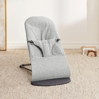 BabyBjorn Bouncer Bliss Woven Mélange - Light Grey