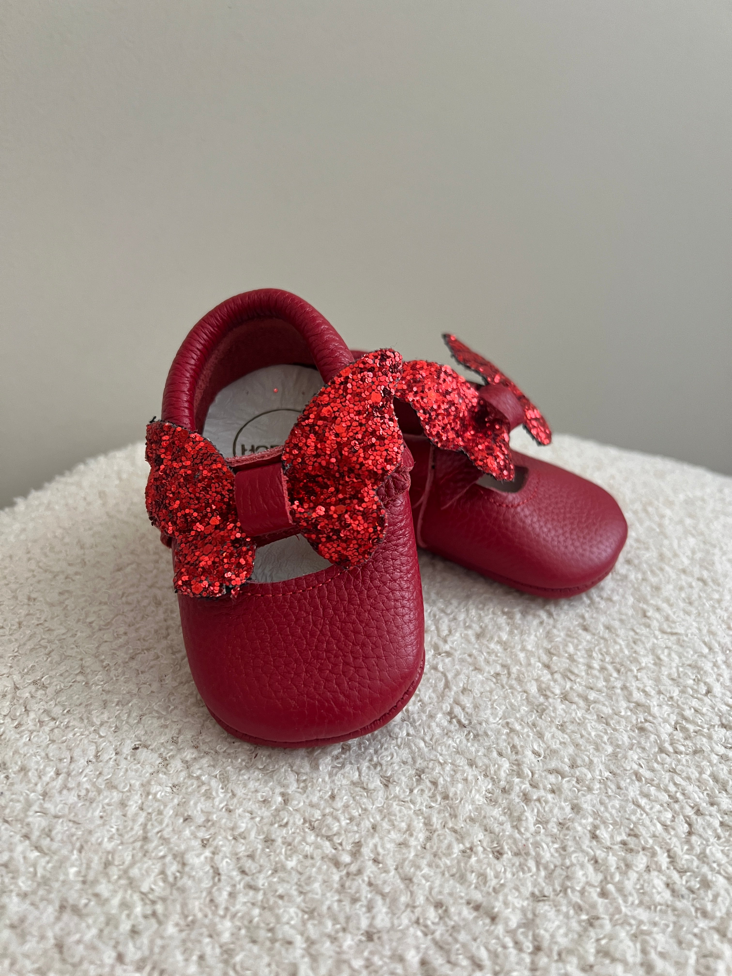 Sandale/Pupa Te Kuqe 100%Lekure- Red