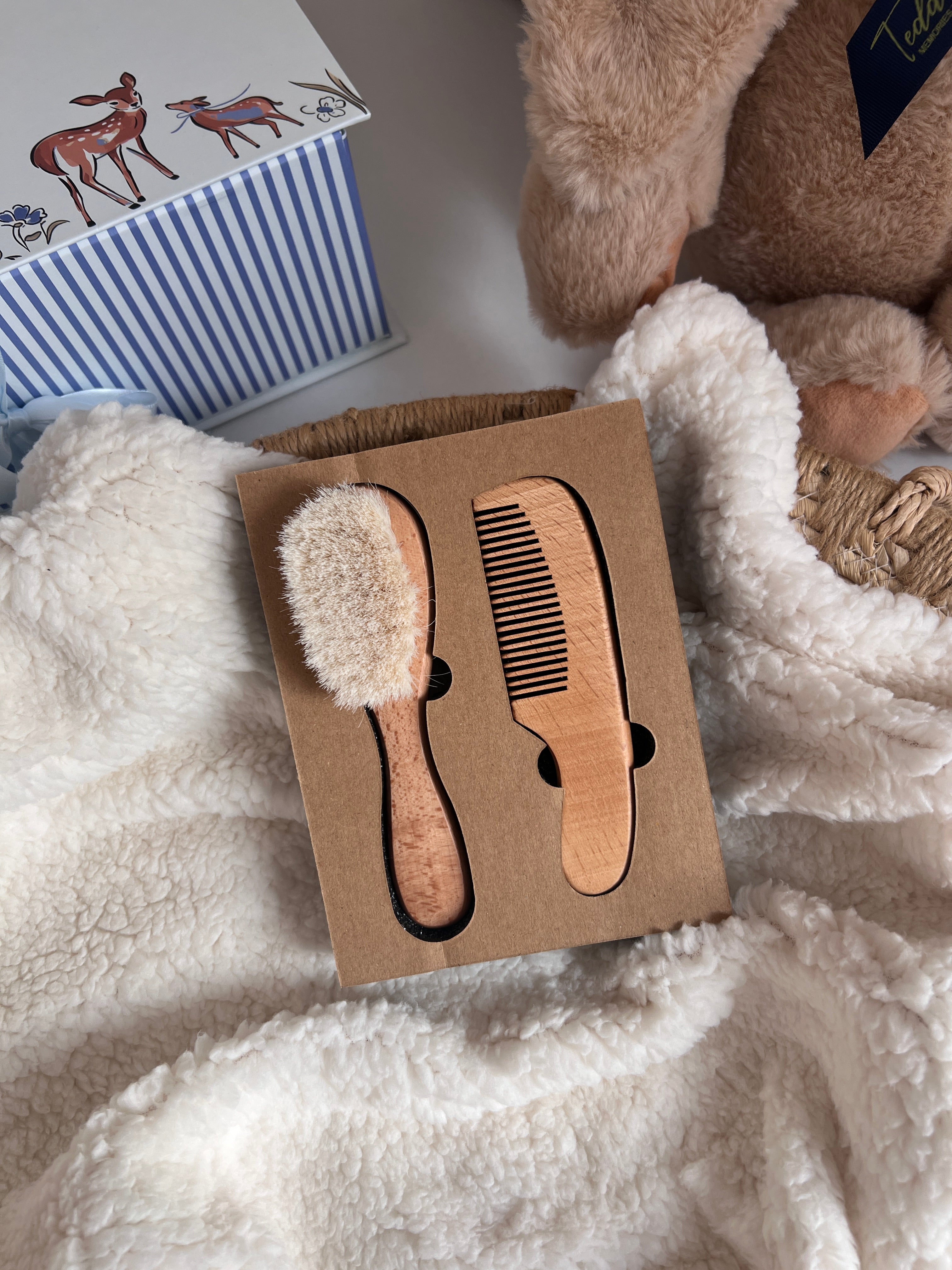 Set Furce dhe Kreher per Bebe - Paketim me Kuti