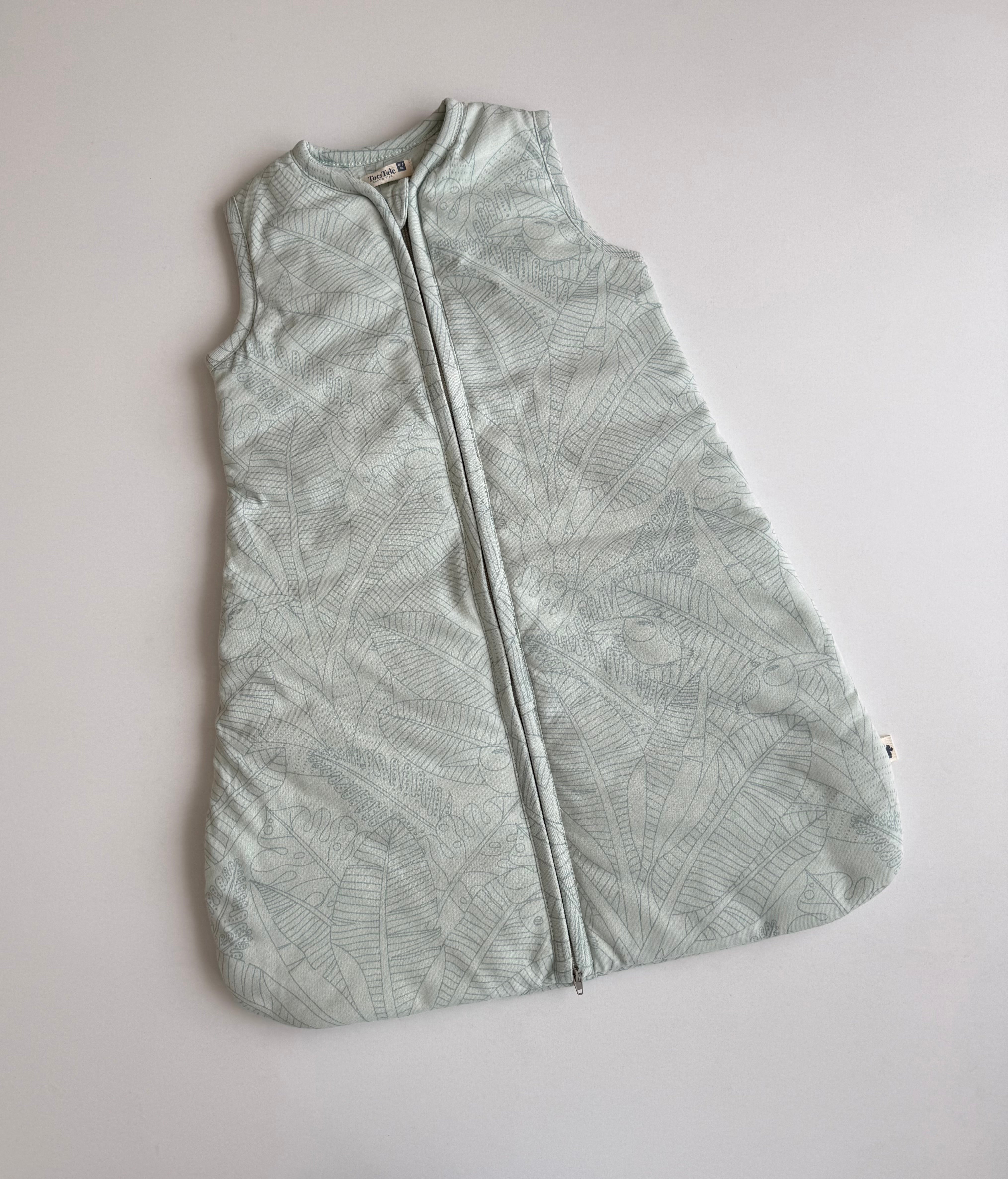 Thes Gjumi për Bebet "Tropical Cutie Green" – 100% Pambuk, 2.5 TOG
