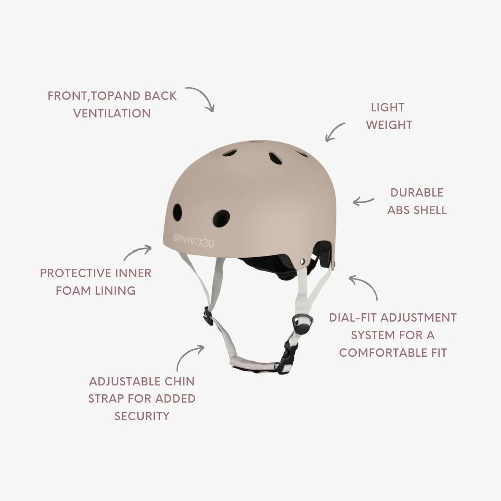 Banwood Eco Helmet Sand – Kaske Femijesh Eco dhe e Sigurt