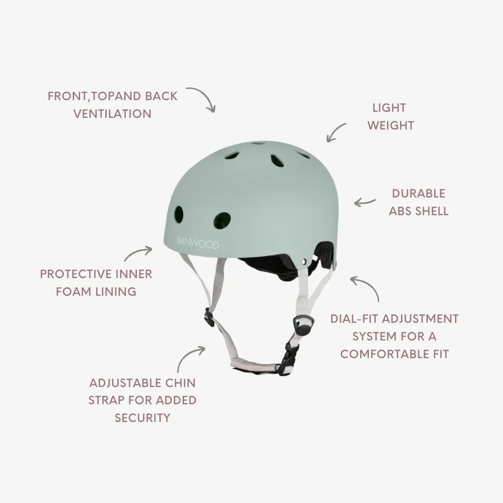 Banwood Eco Helmet Clay – Kaske Femijesh Eco dhe e Sigurt
