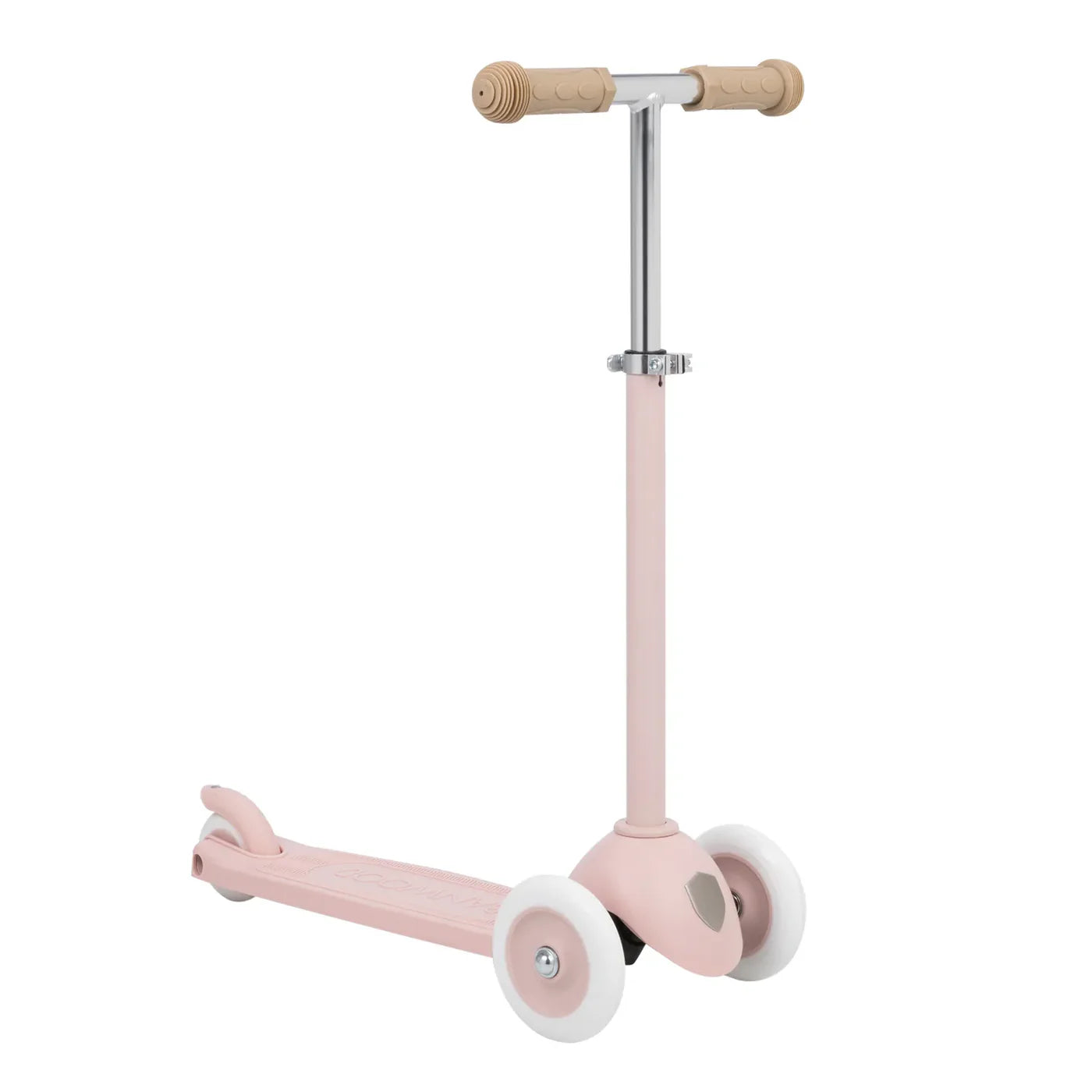 Banwood Eco Skuter Me Kosh Pin&Ride - Faded Pink
