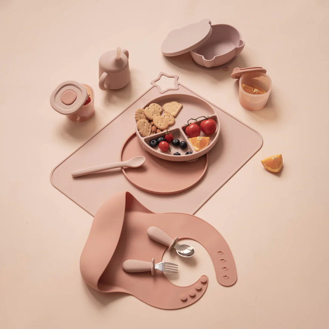 Set Ngrenie Moonkie Roze