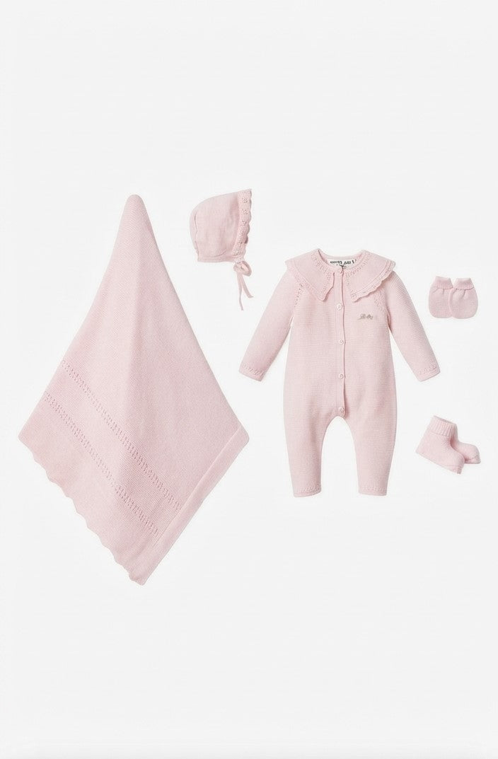 Set Materniteti me 5 Pjese ngjyre Roze
