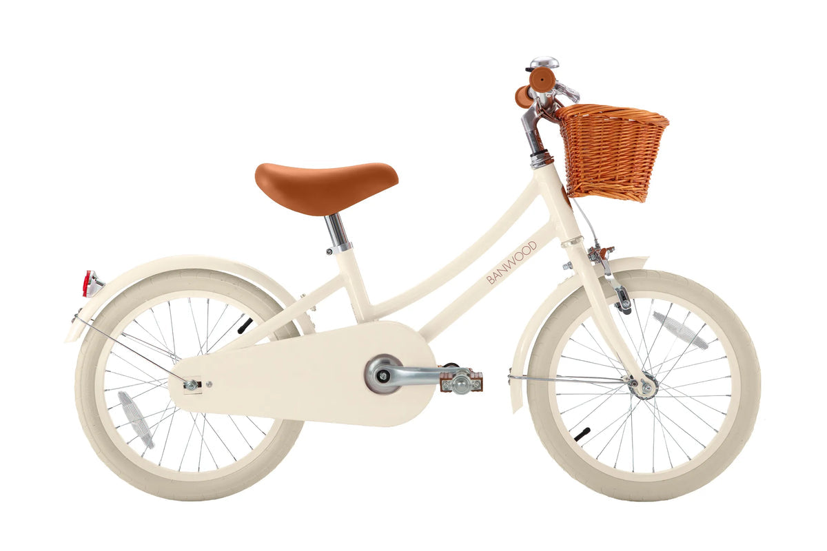 Banwood 16” Classic Bike/Biciklete Premium per Femije 4-7 vjeç Vintage- Cream