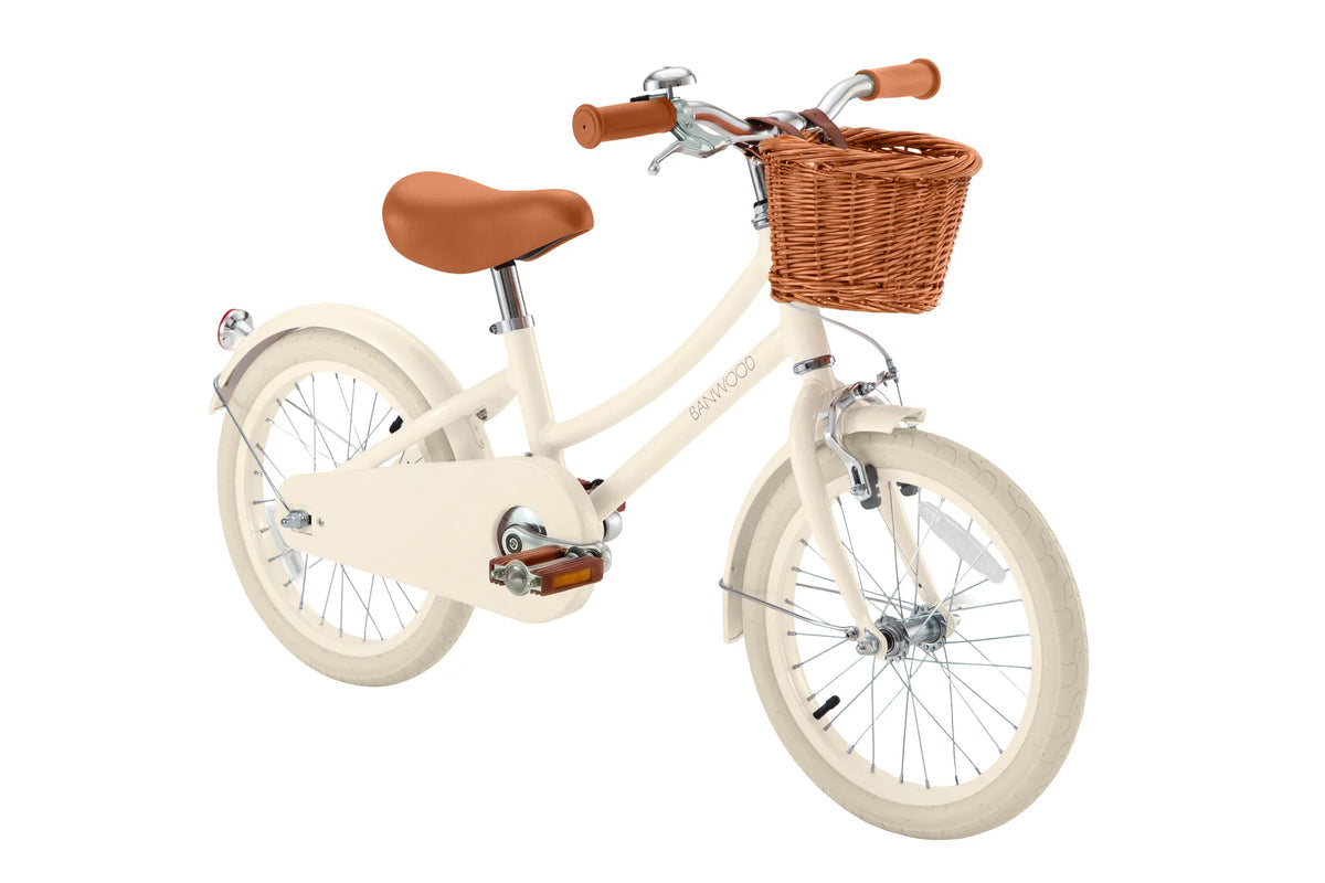 Banwood 16” Classic Bike/Biciklete Premium per Femije 4-7 vjeç Vintage- Cream