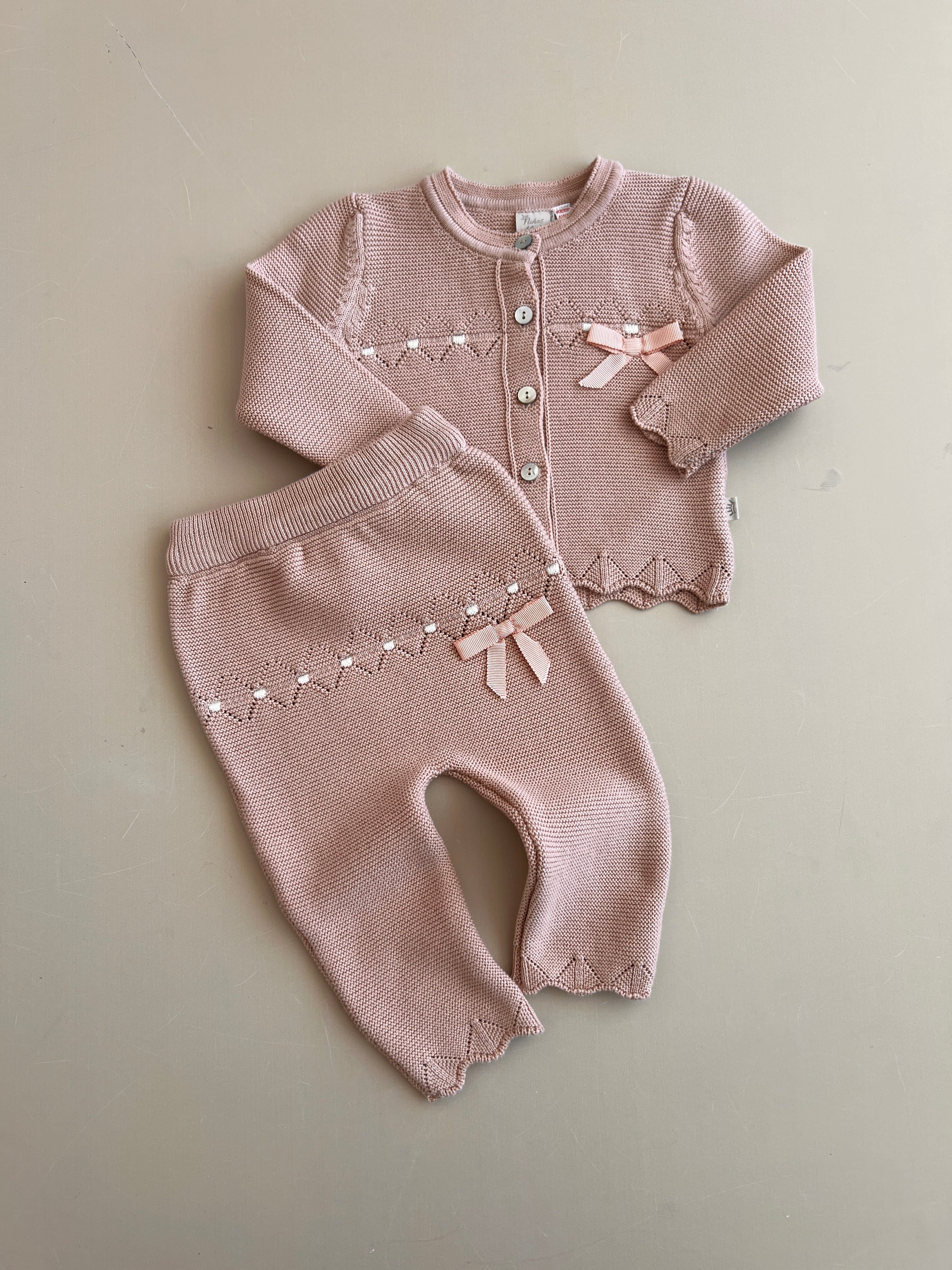 Kostum me Dy Pjese - Roze