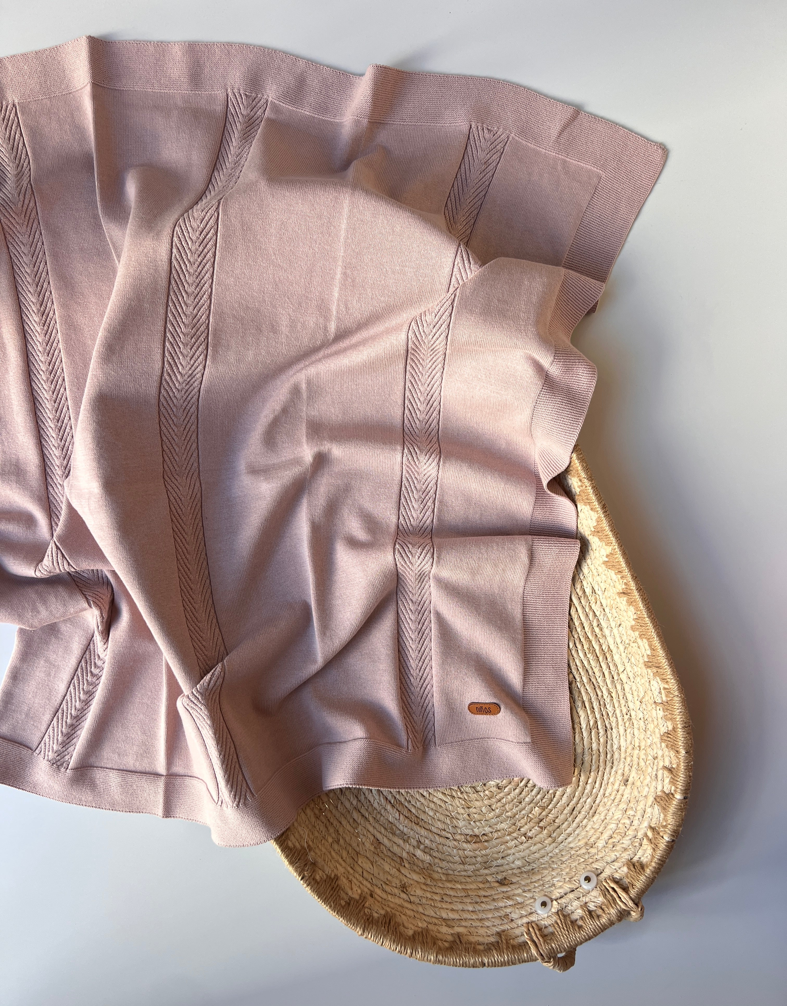 Batanie e Thurur 100% Pambuk 90x90 cm - Pink