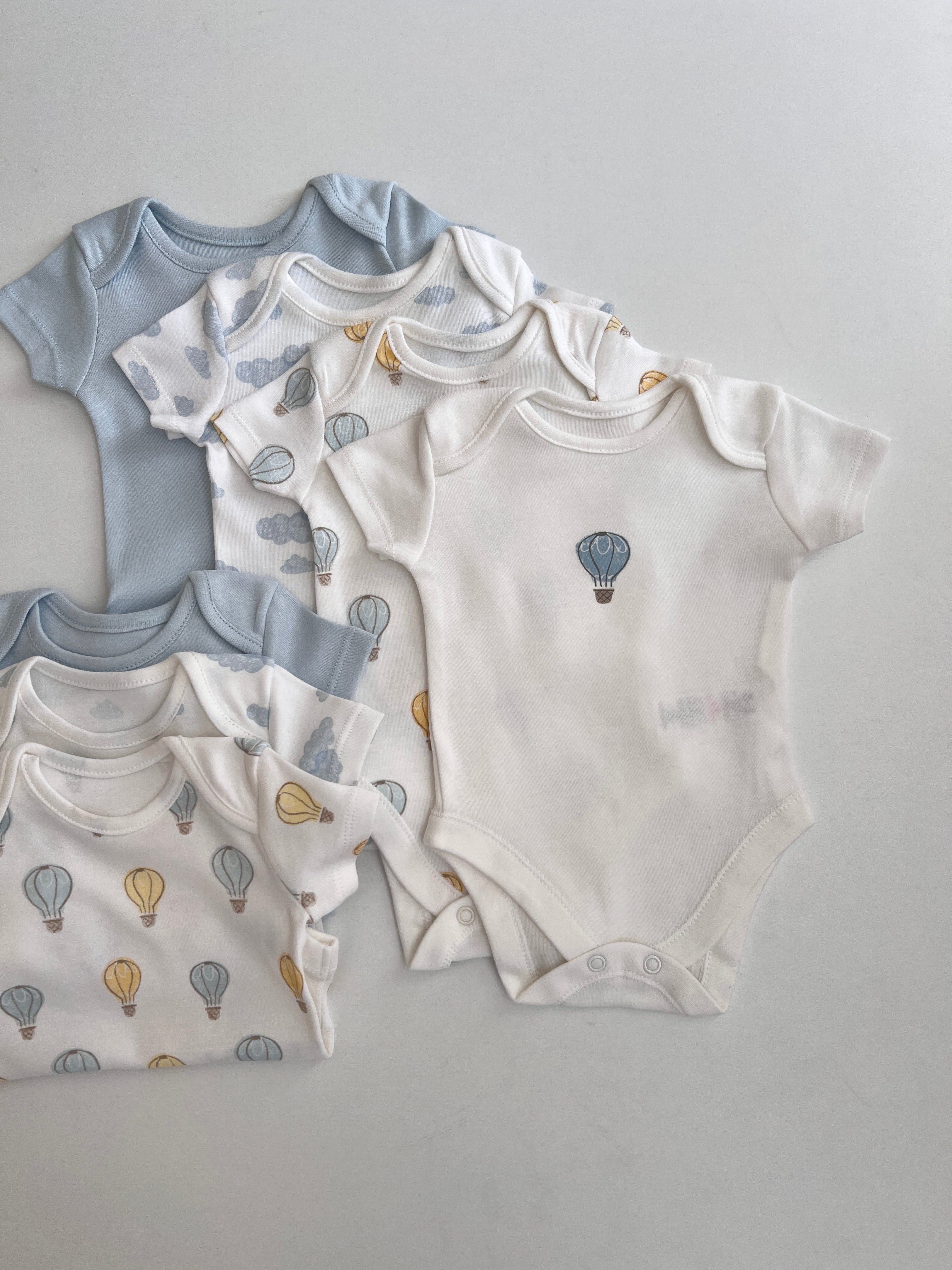 Set me 7 Body "Aventurat në Qiell" – 100% Pambuk