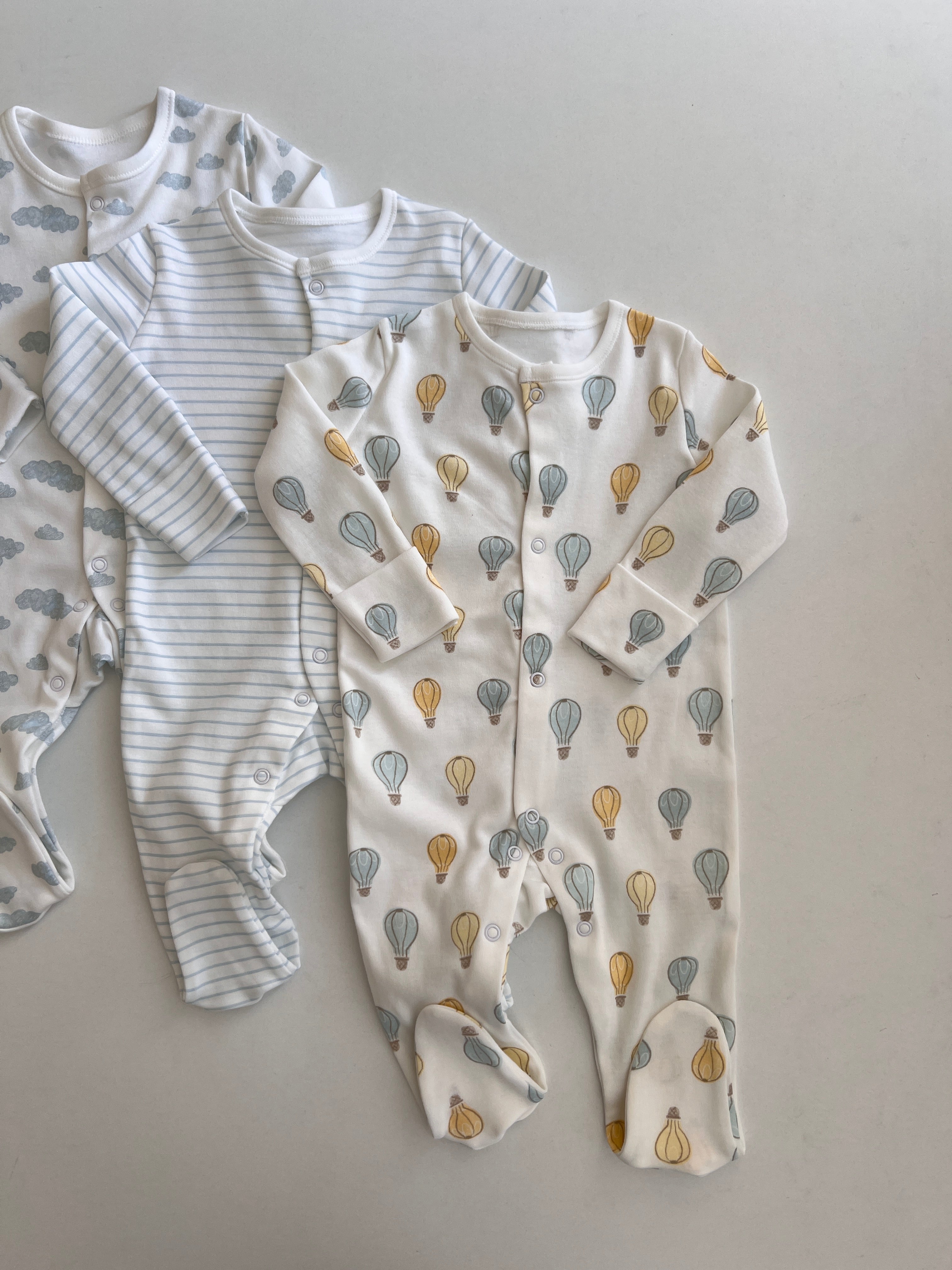 Set Me 3 Tutina "Udhëtimi në Qiell" – 100% Pambuk