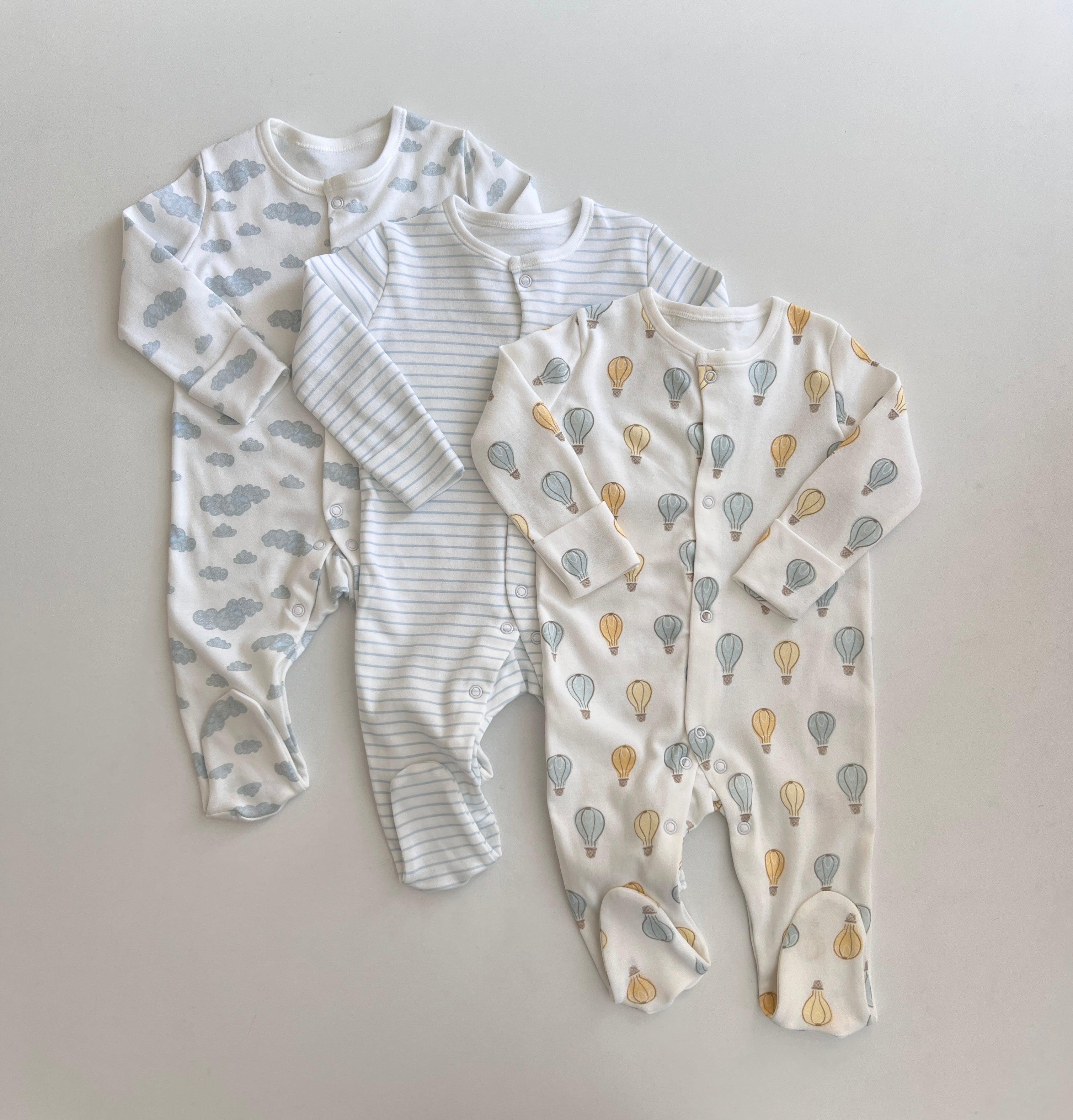 Set Me 3 Tutina "Udhëtimi në Qiell" – 100% Pambuk
