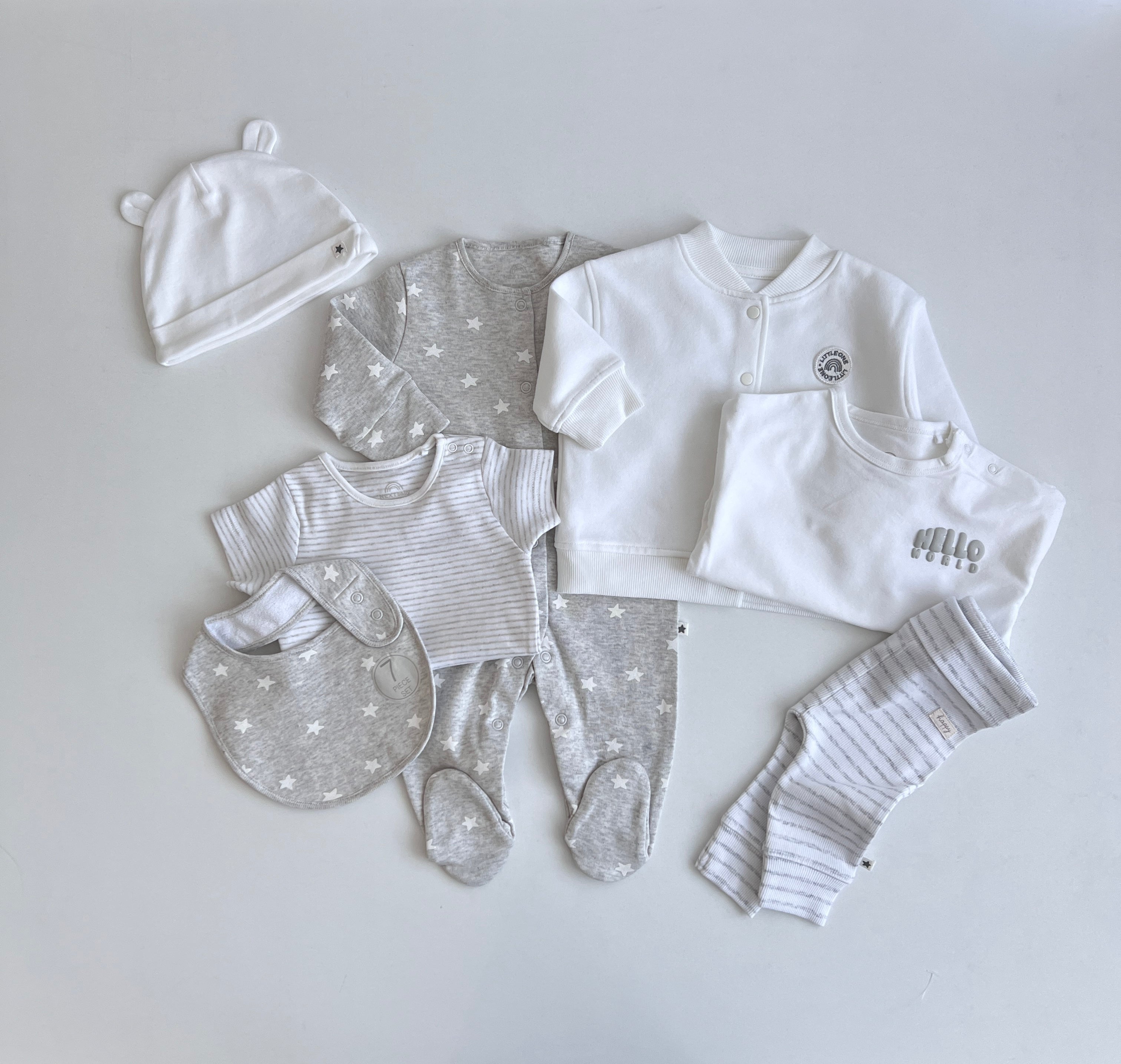 Set Materniteti 7 Pjese "Newborn Welcome"