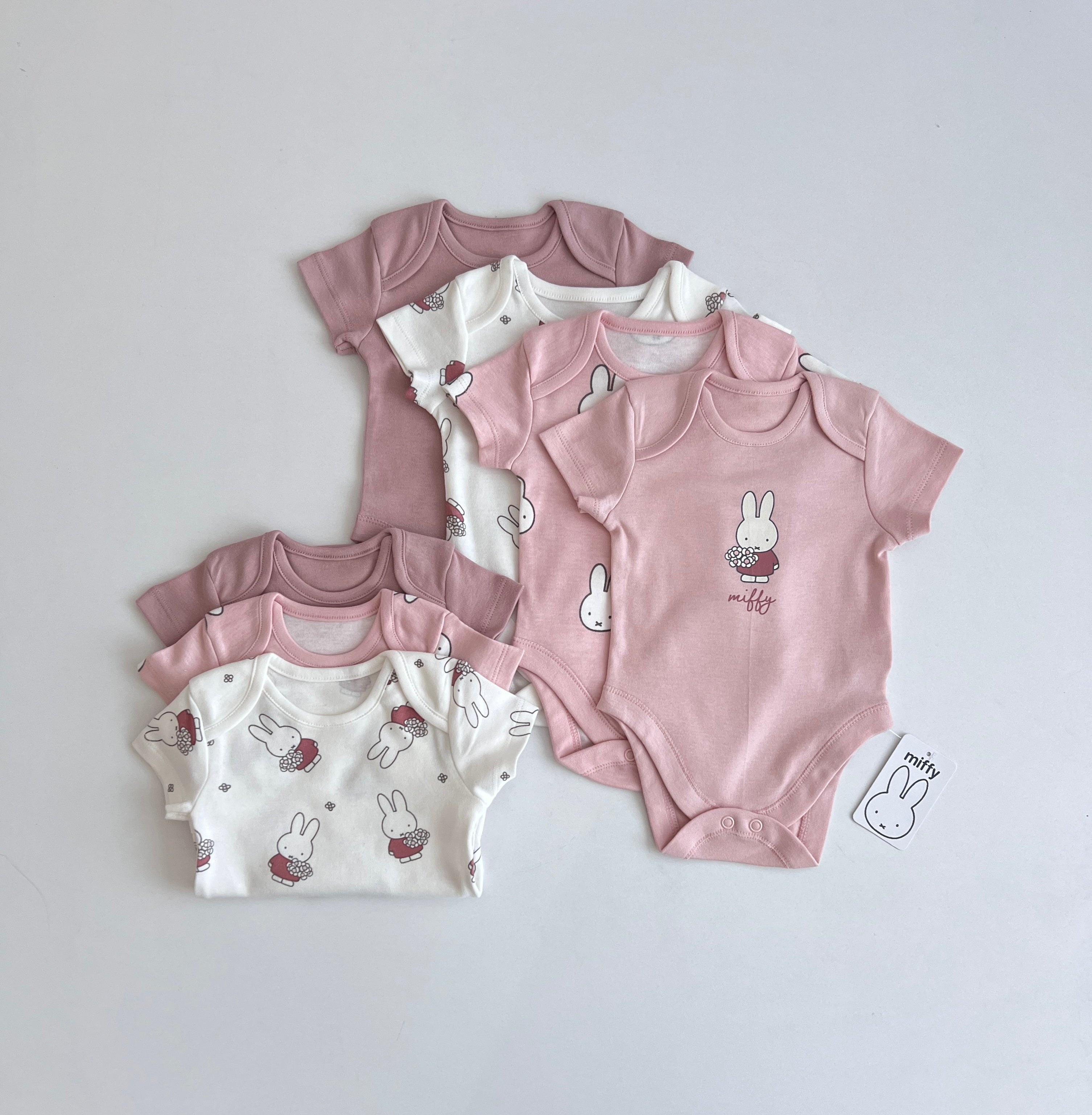 Set Bodyt Miffy Per Vajza – 100% Pambuk i Bute