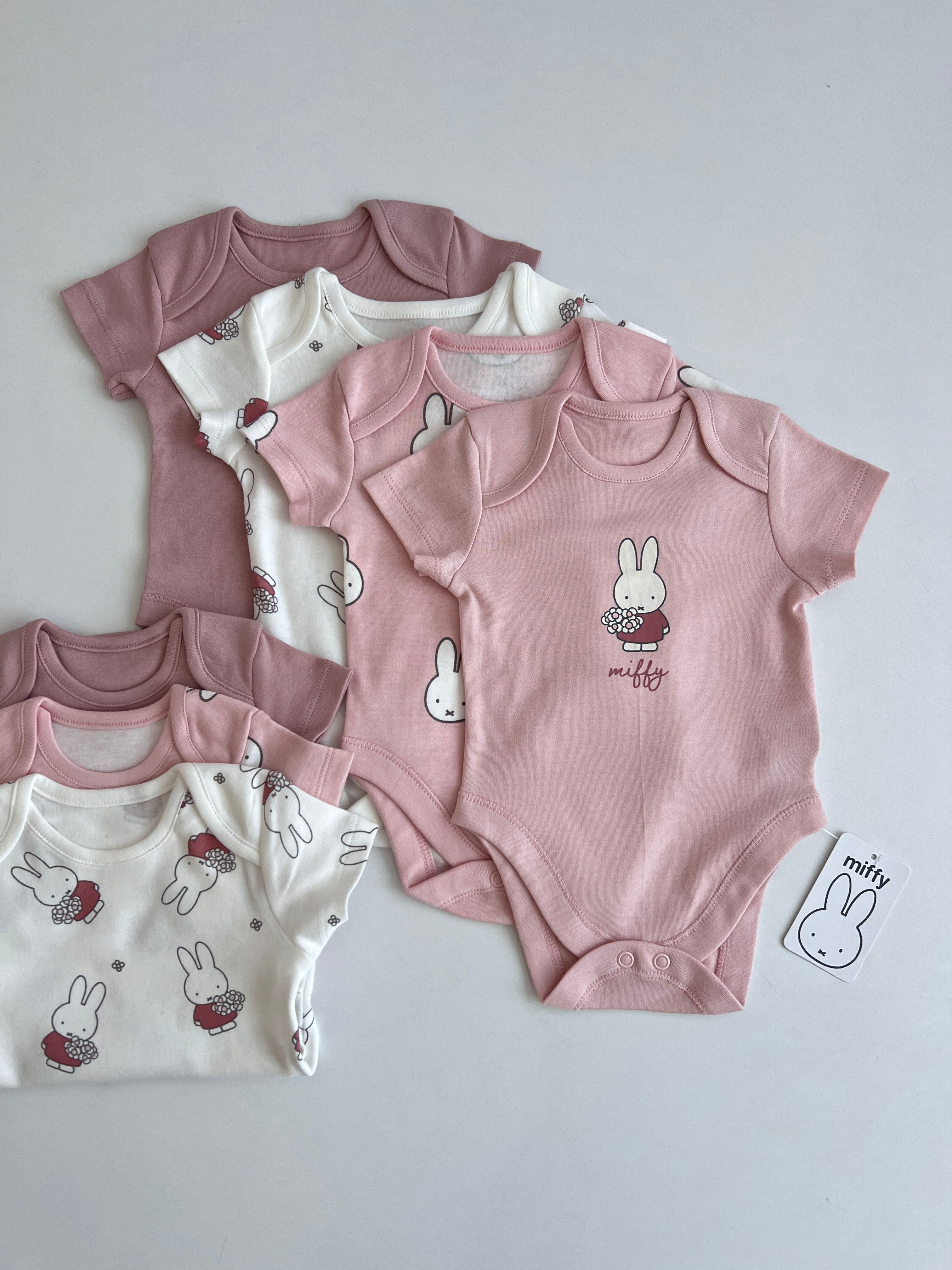 Set Bodyt Miffy Per Vajza – 100% Pambuk i Bute
