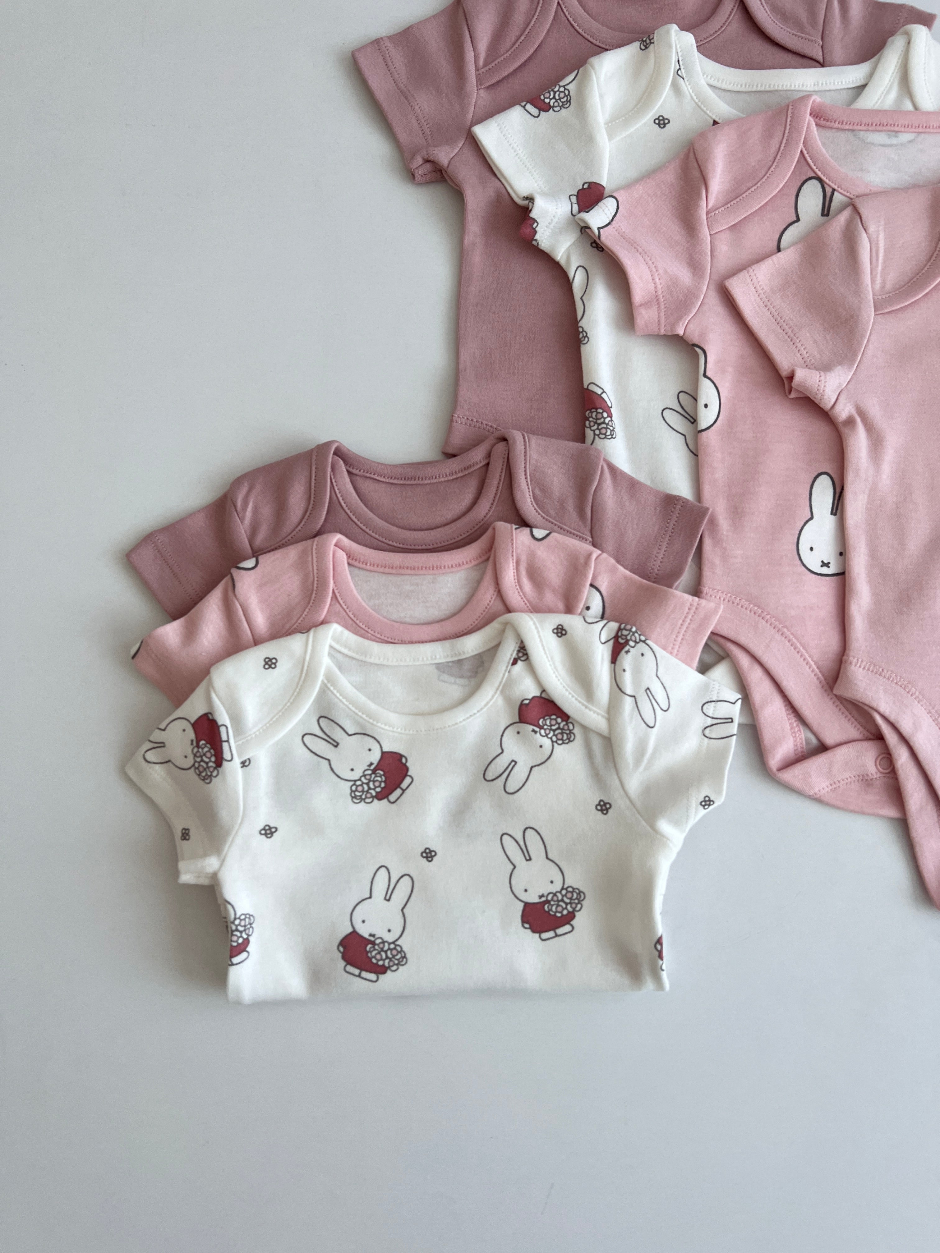 Set Bodyt Miffy Per Vajza – 100% Pambuk i Bute