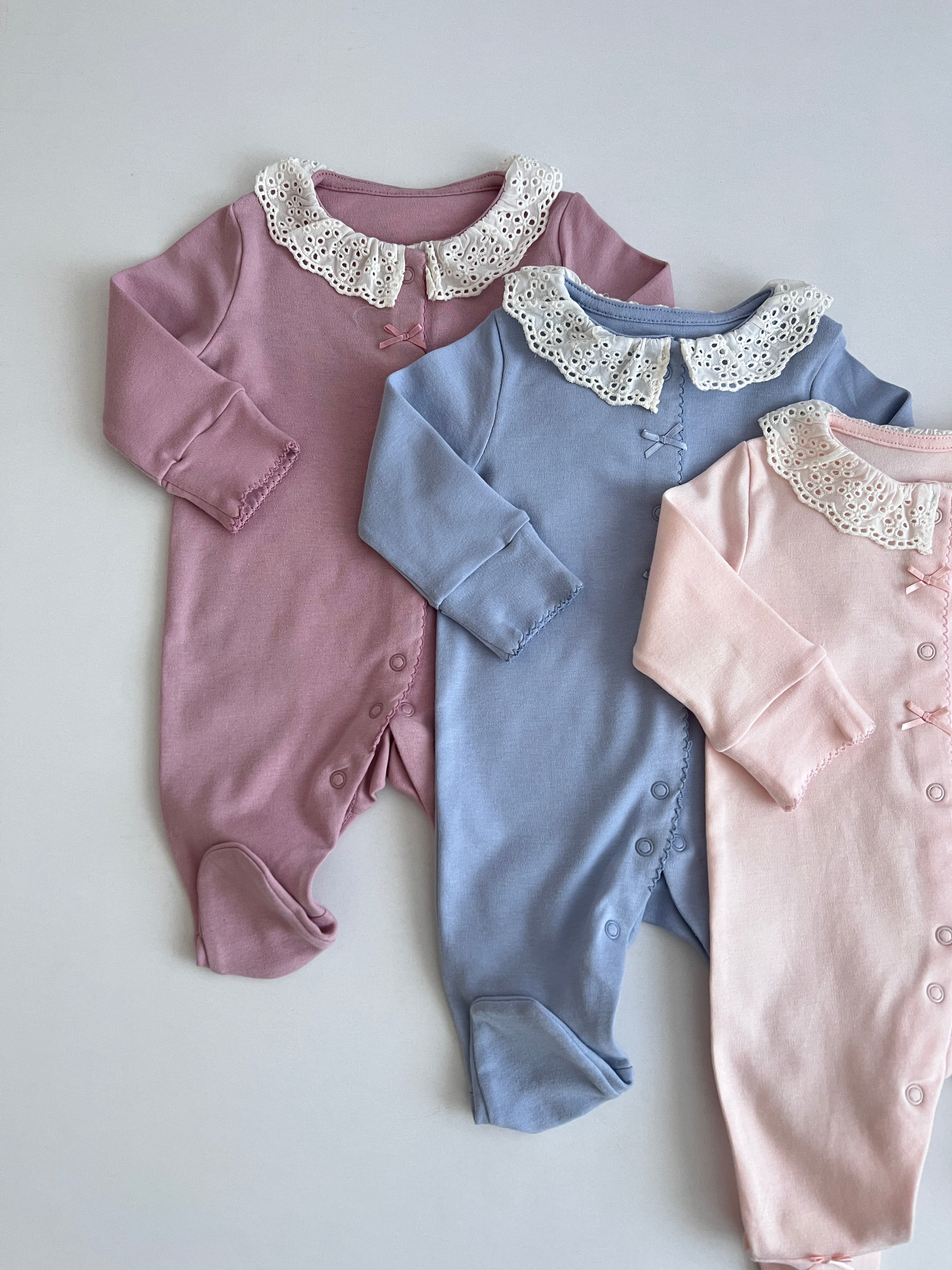 Set me 3 Tutina "Vintage Lace"