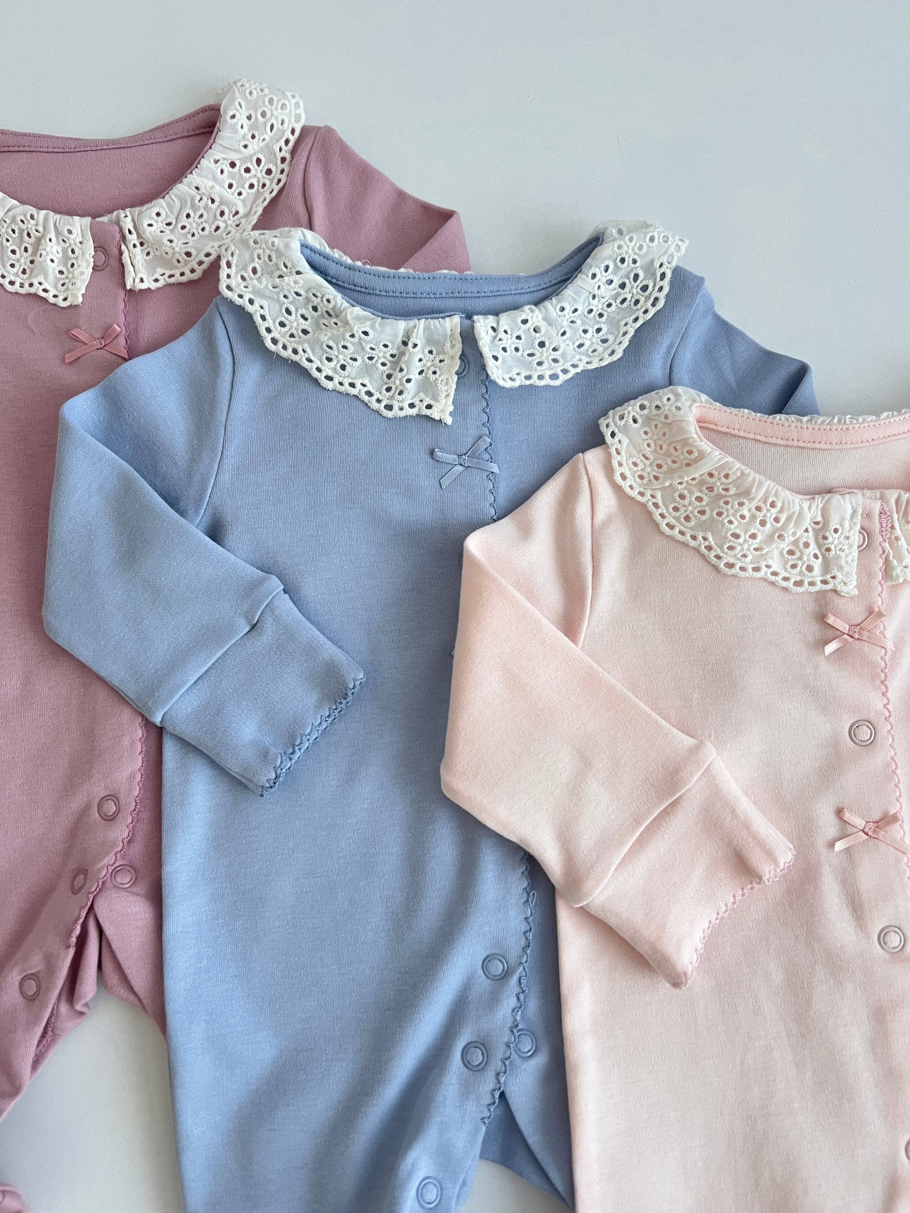 Set me 3 Tutina "Vintage Lace"