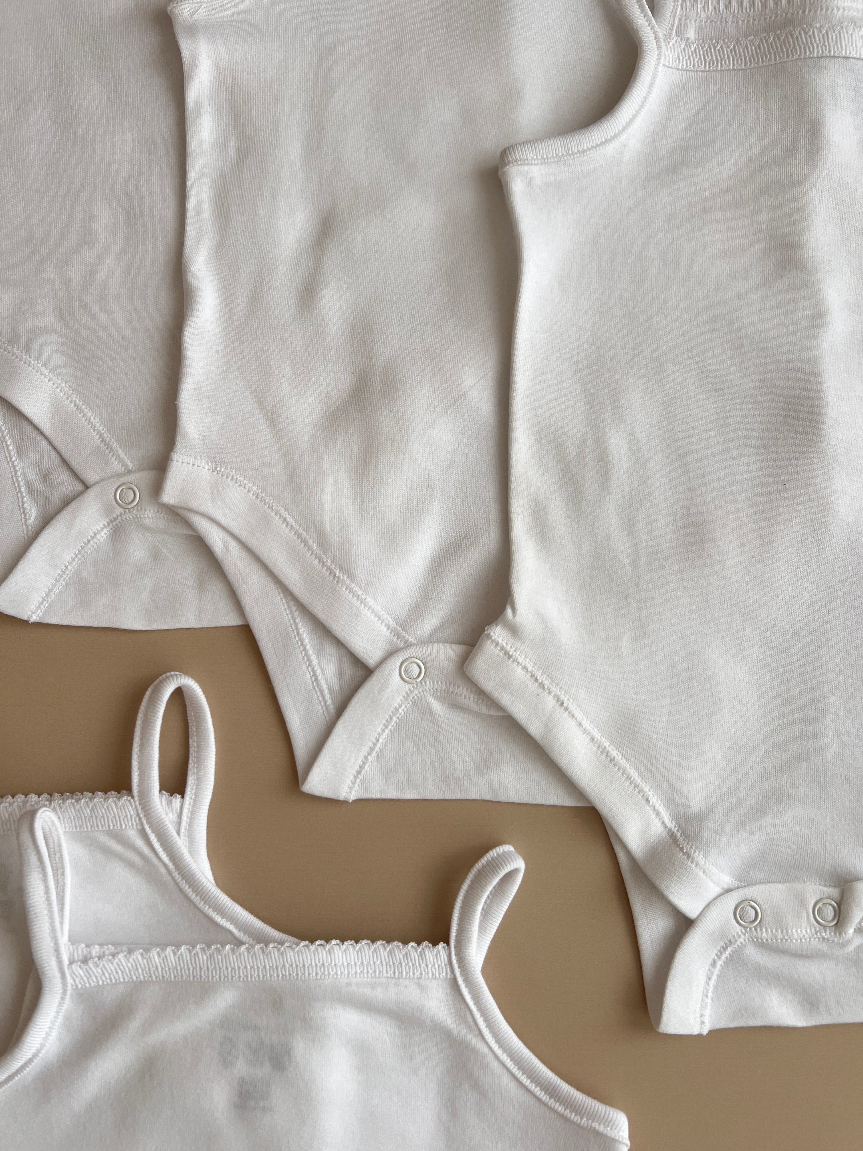 Set Body Kanatiere – 100% Pambuk i Bardhe Premium