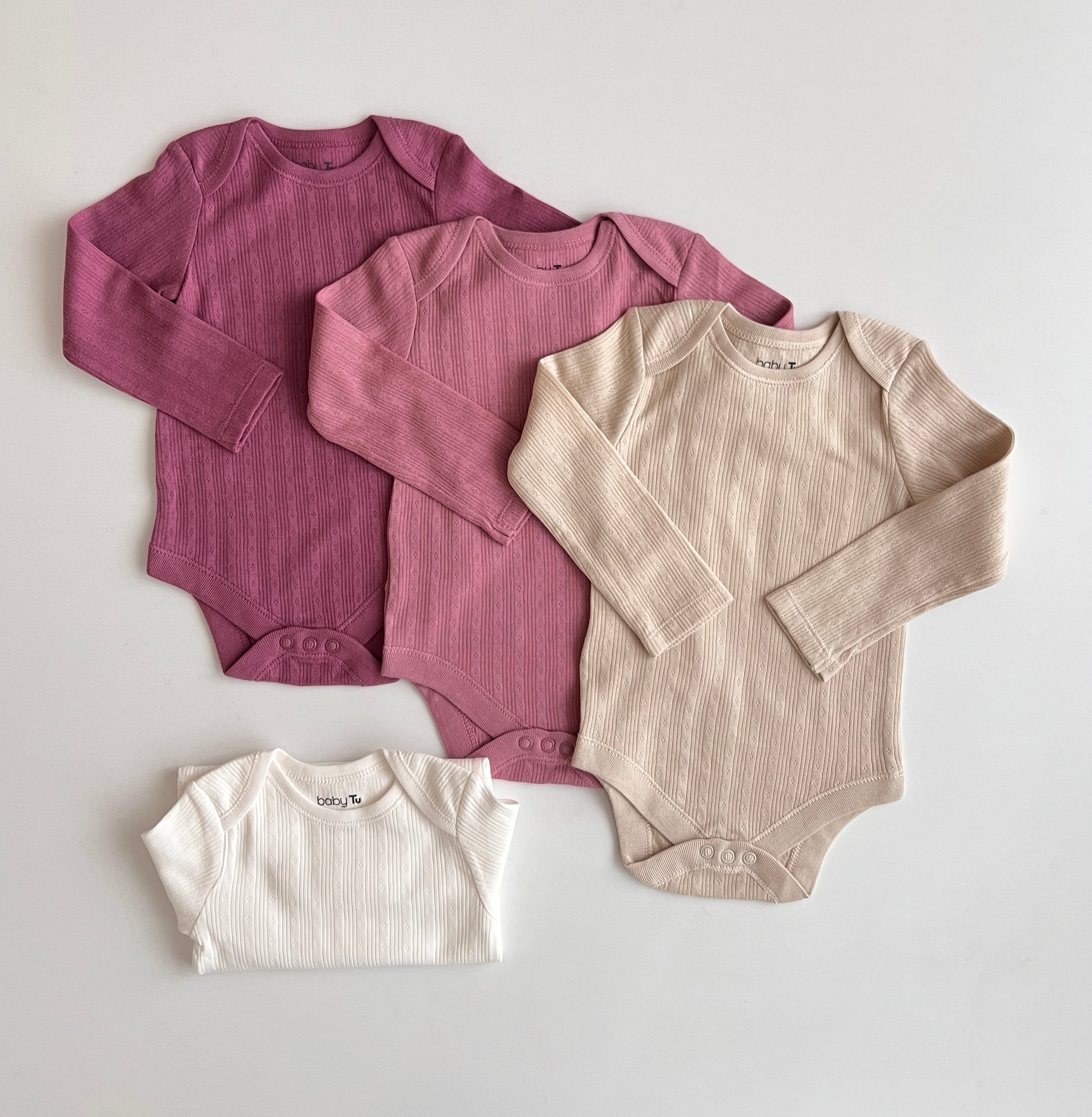Set 4 Body Premium "Rose & Sand" – 100% Pambuk