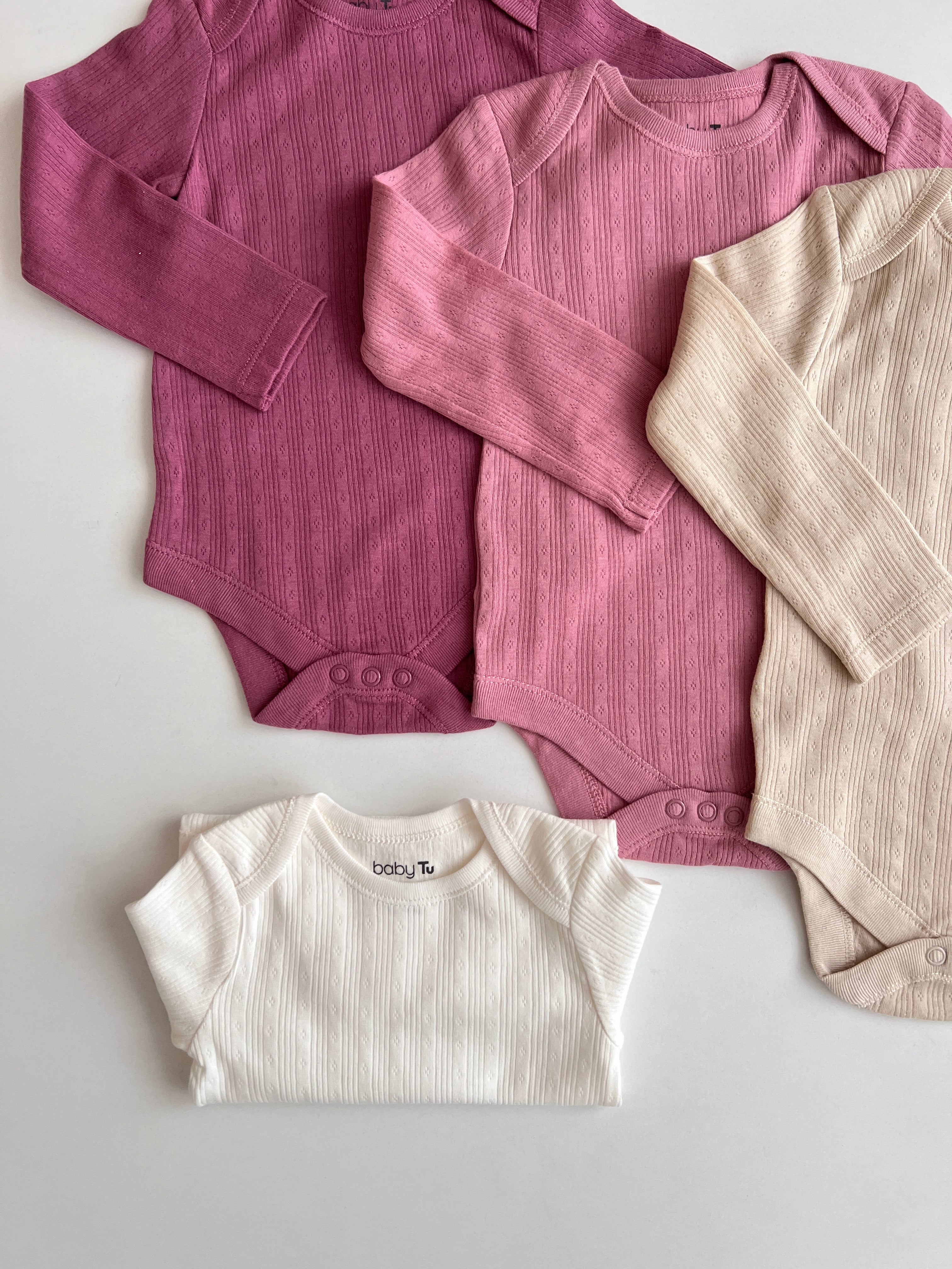 Set 4 Body Premium "Rose & Sand" – 100% Pambuk