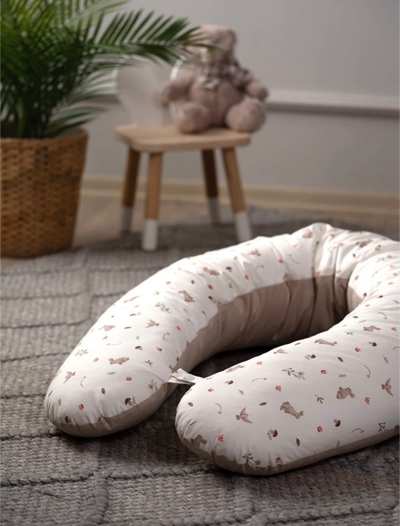 Jastek Shtatezanie dhe Gjidhenieje Multifunksional Grass Beige -  (160x15 cm)