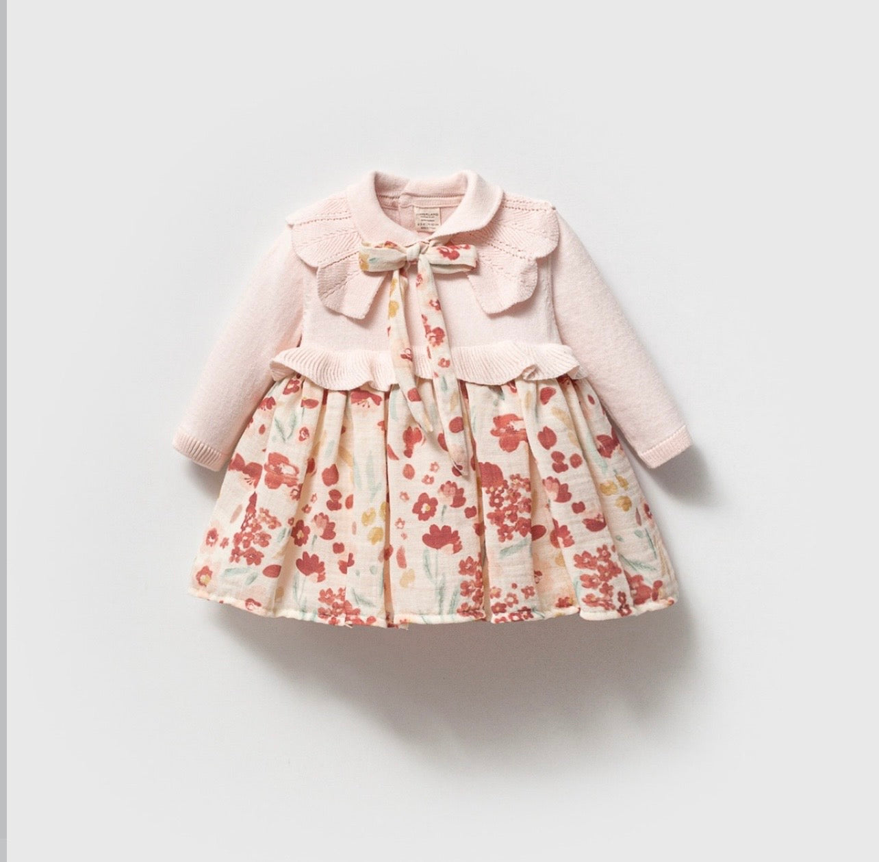 Fustan Me Lule - Pink