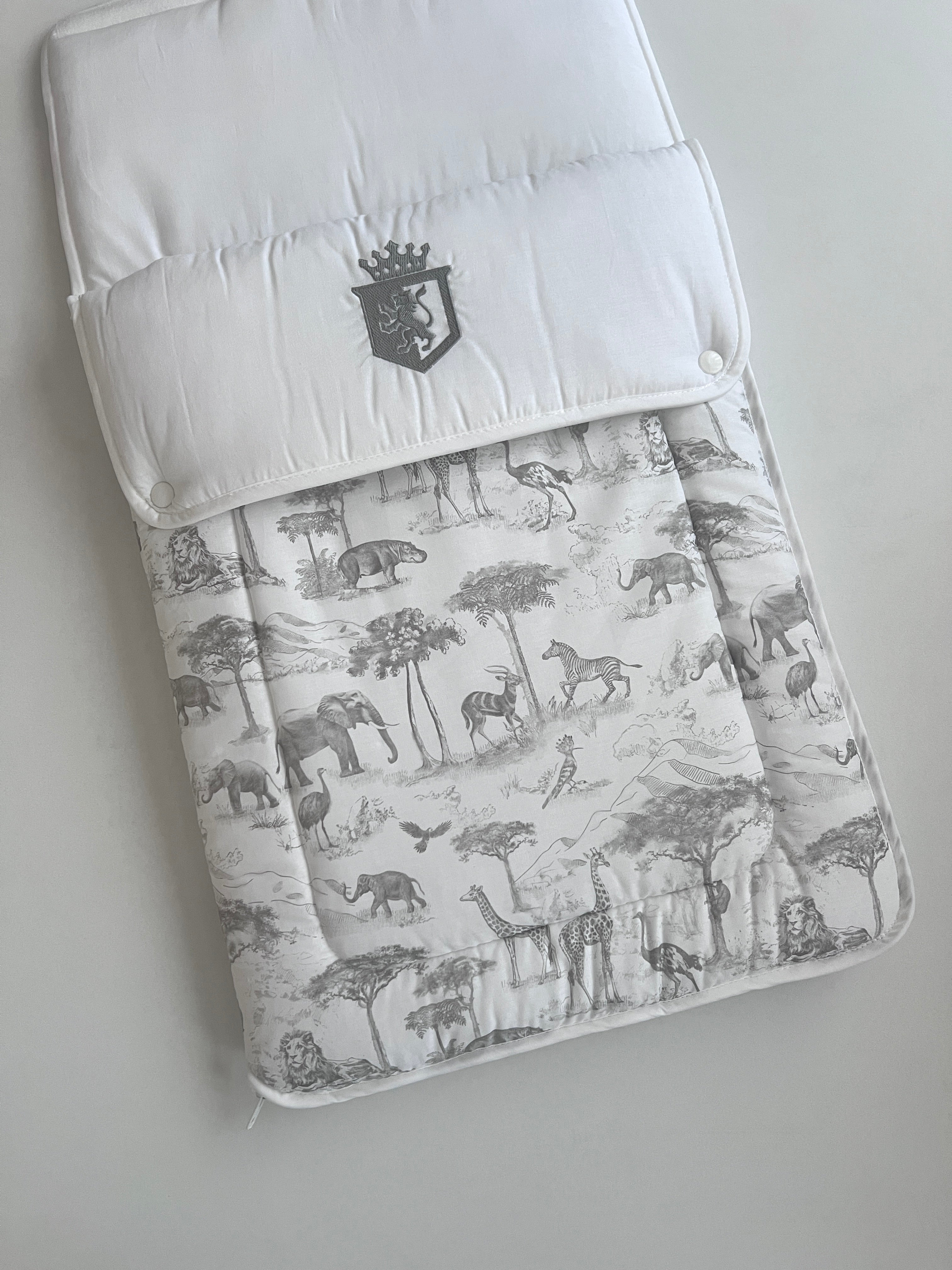 Portbebe "Safari Grey" - 40x70cm
