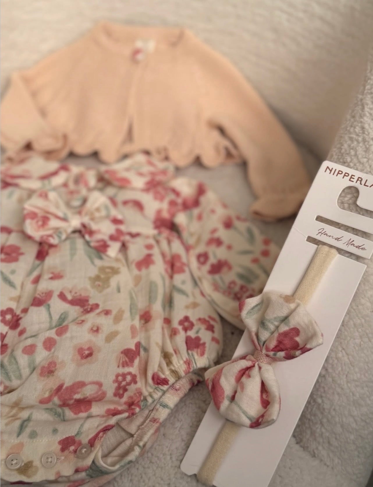 Set "Floral Dream" – Elegance dhe Romantizem per Vogelushet/ Bezhe