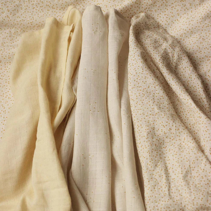 Set Me 3 Napa Muslin Pambuk Organik Wild Chamomile