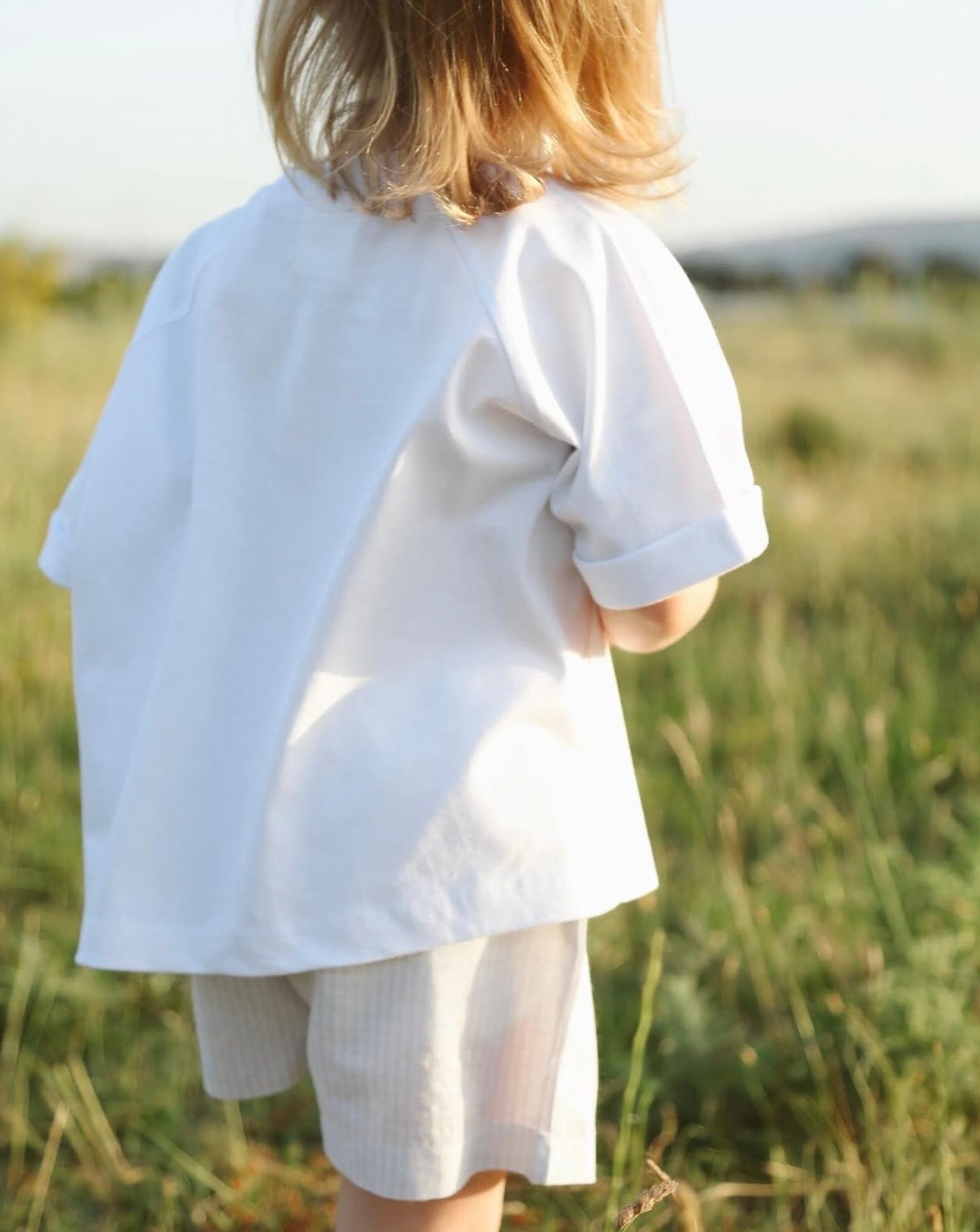 Kostum Veror me 2 Pjese "Pure White" – 100% Pambuk