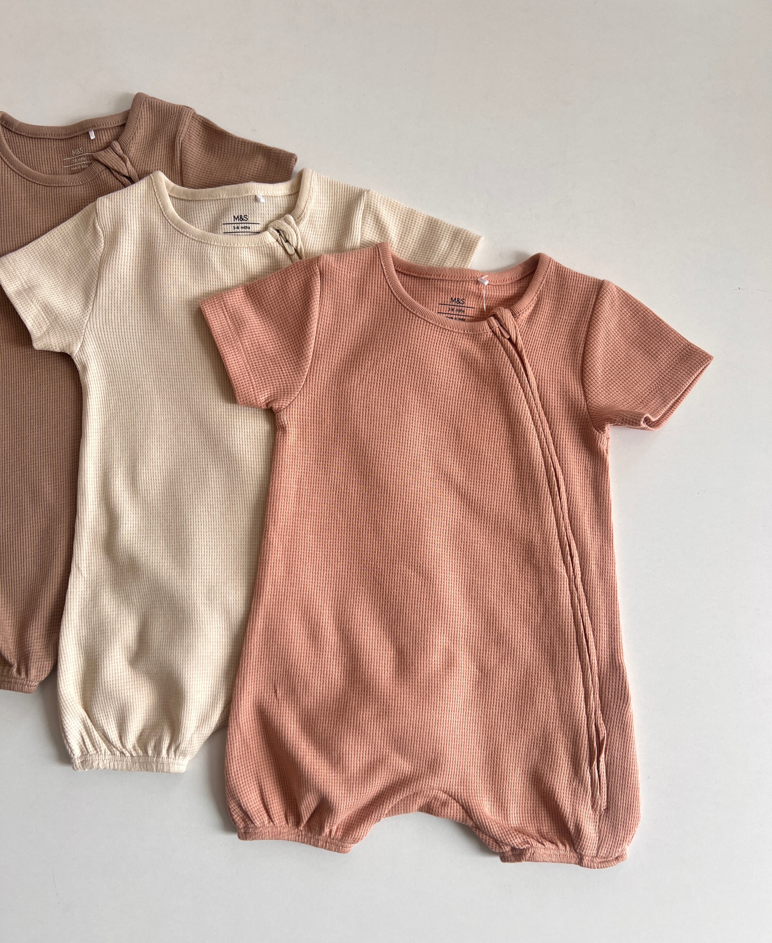 Set me 3 Romper - Neutral Vibes