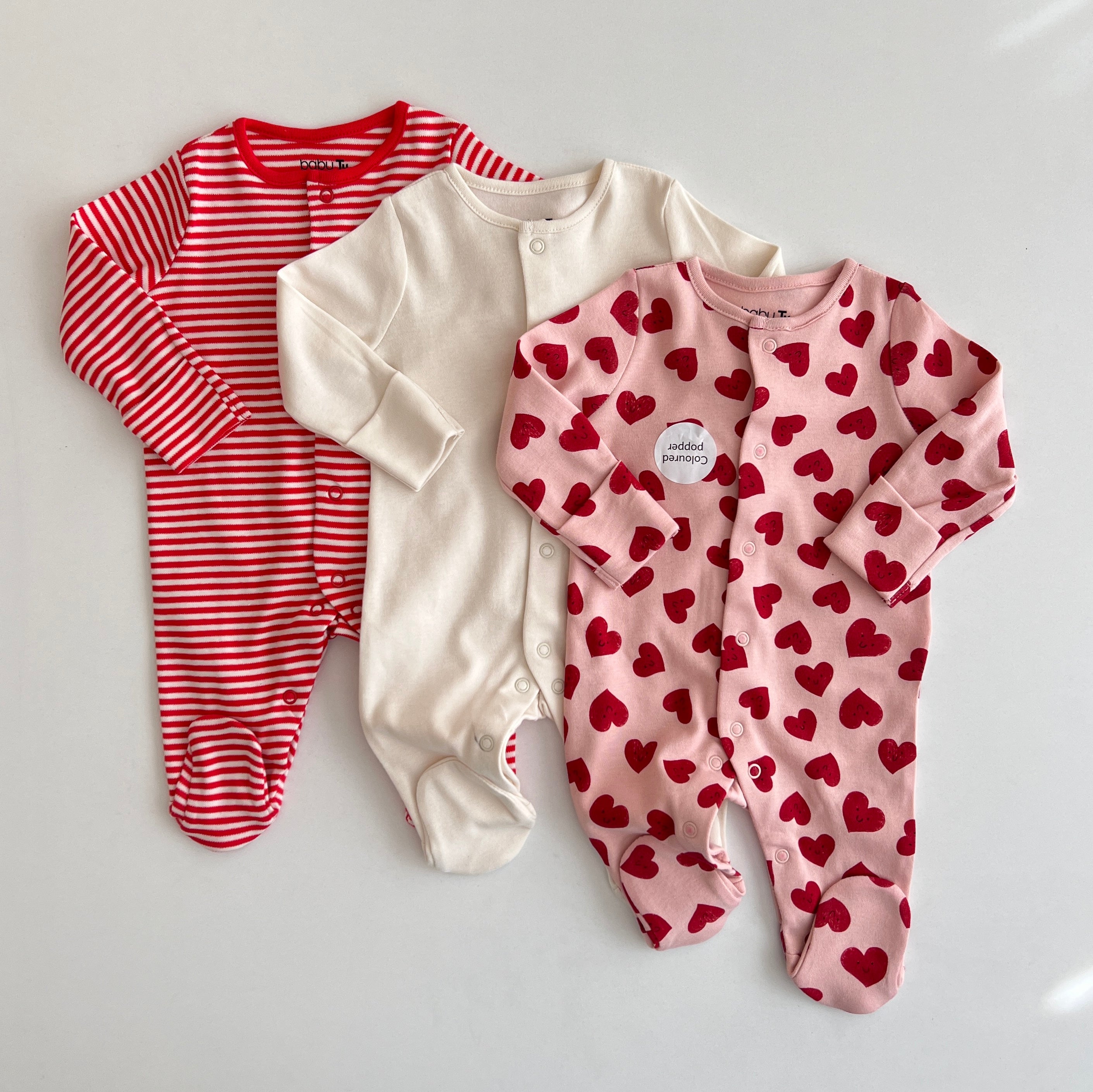 Set me 3 Tutina Pambuku me Zemra dhe Vija – "Sweet Love"