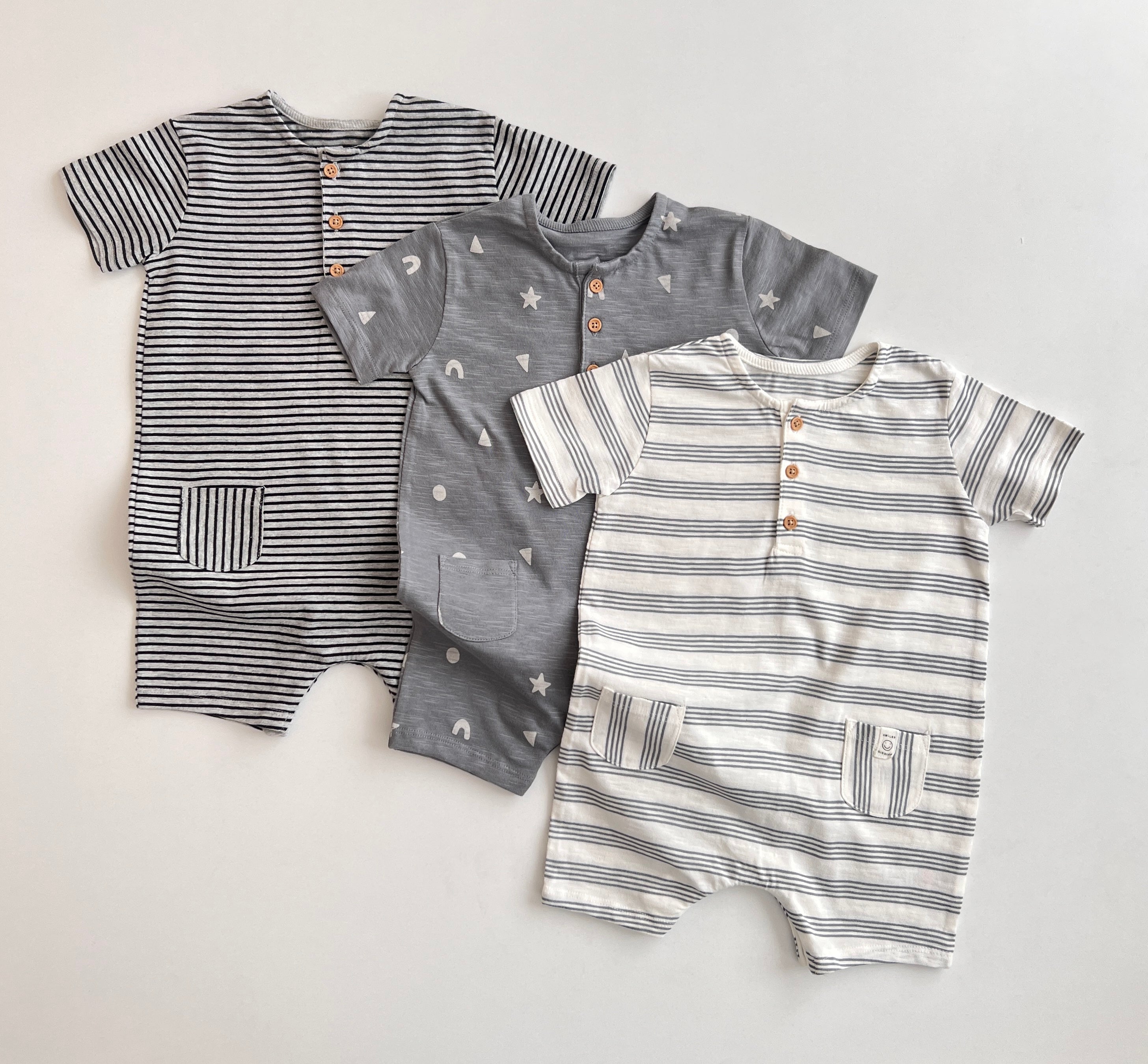 Set me 3 Rompera "Urban Grey"