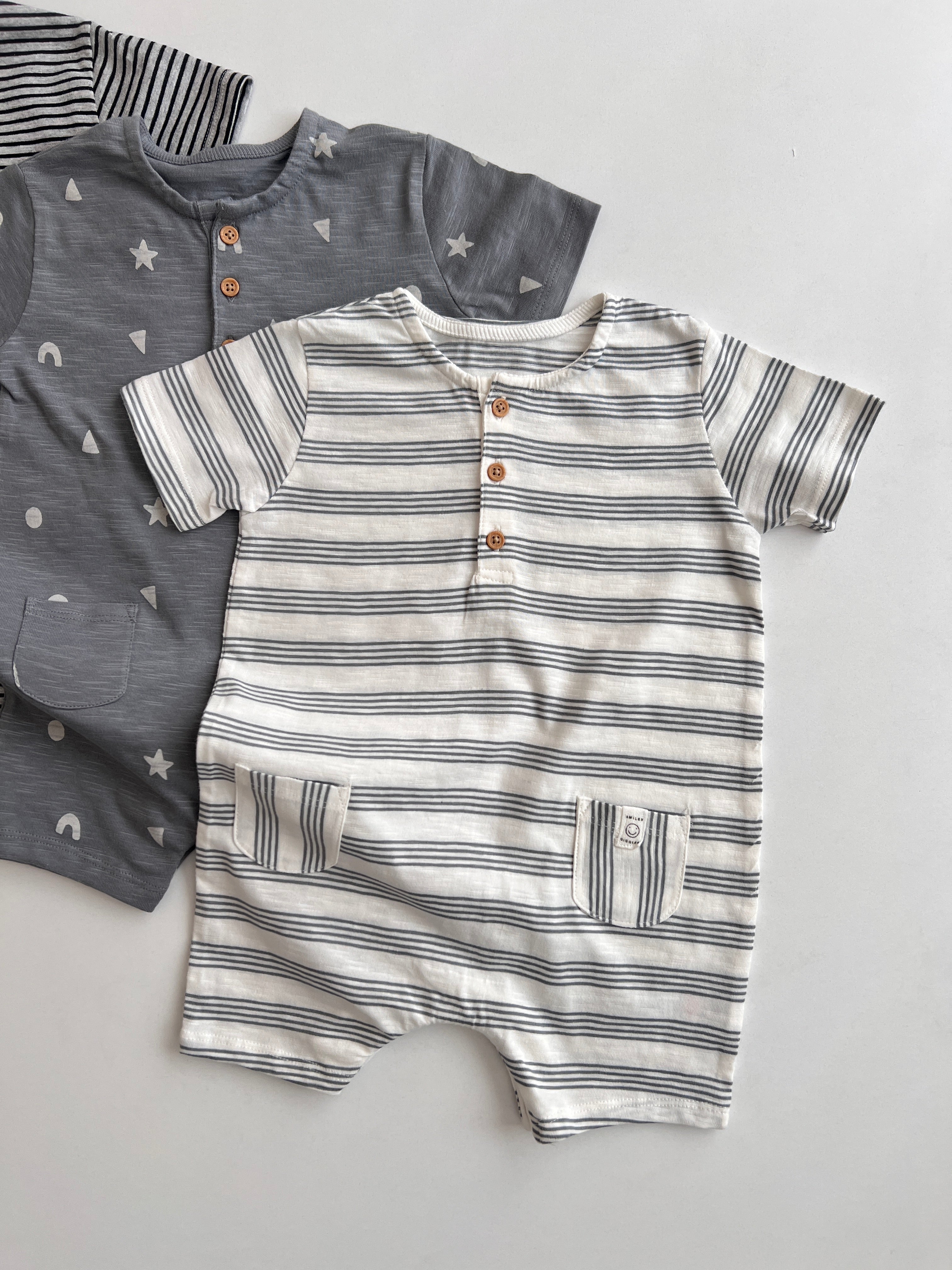 Set me 3 Rompera "Urban Grey"