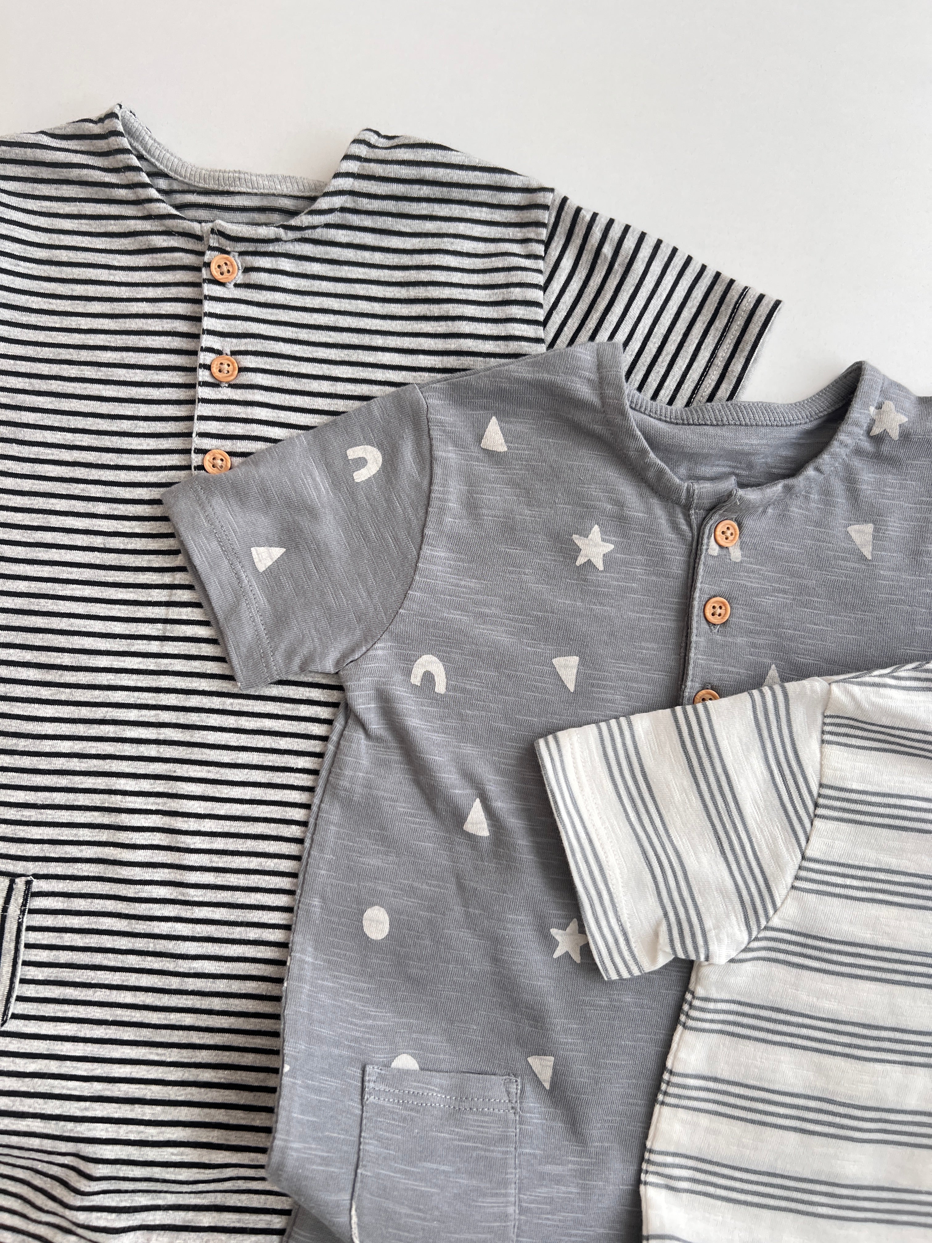 Set me 3 Rompera "Urban Grey"