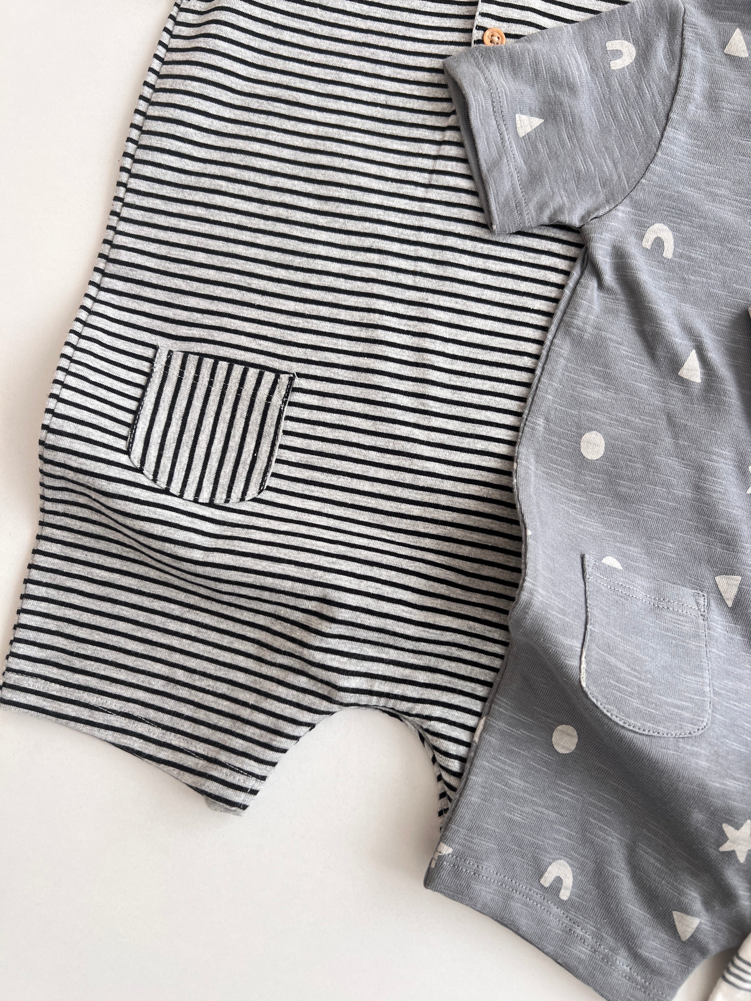 Set me 3 Rompera "Urban Grey"