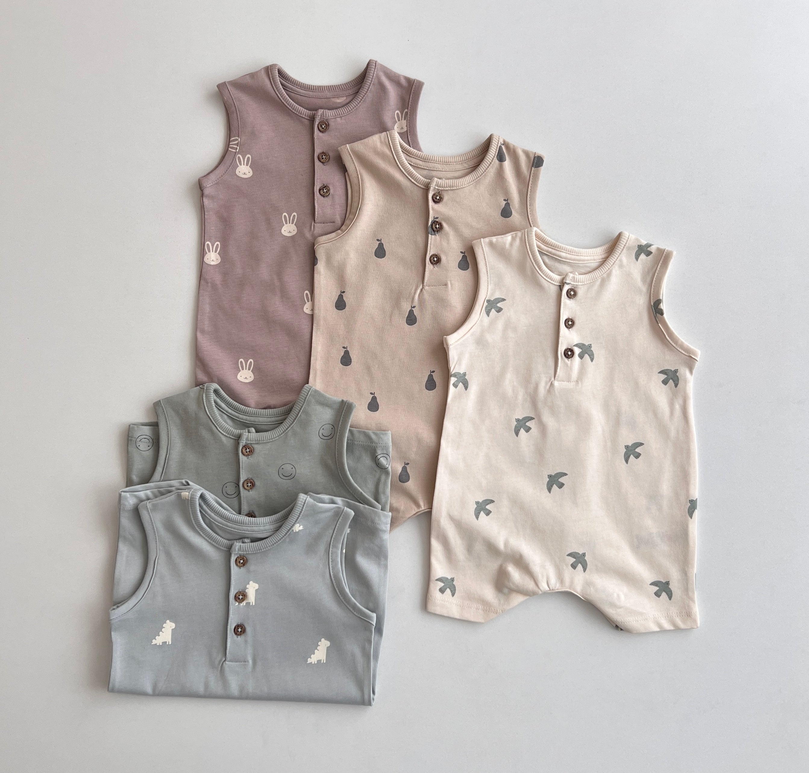 Set me 5 Rompera "Neutral Harmony"