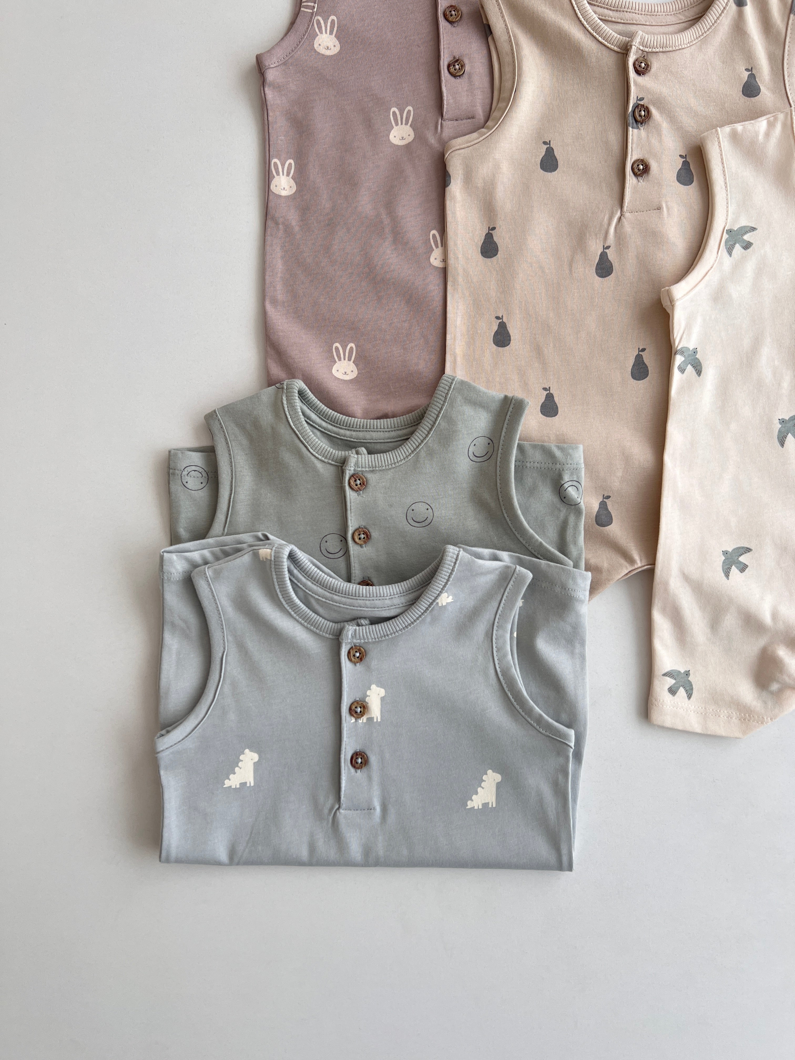 Set me 5 Rompera "Neutral Harmony"