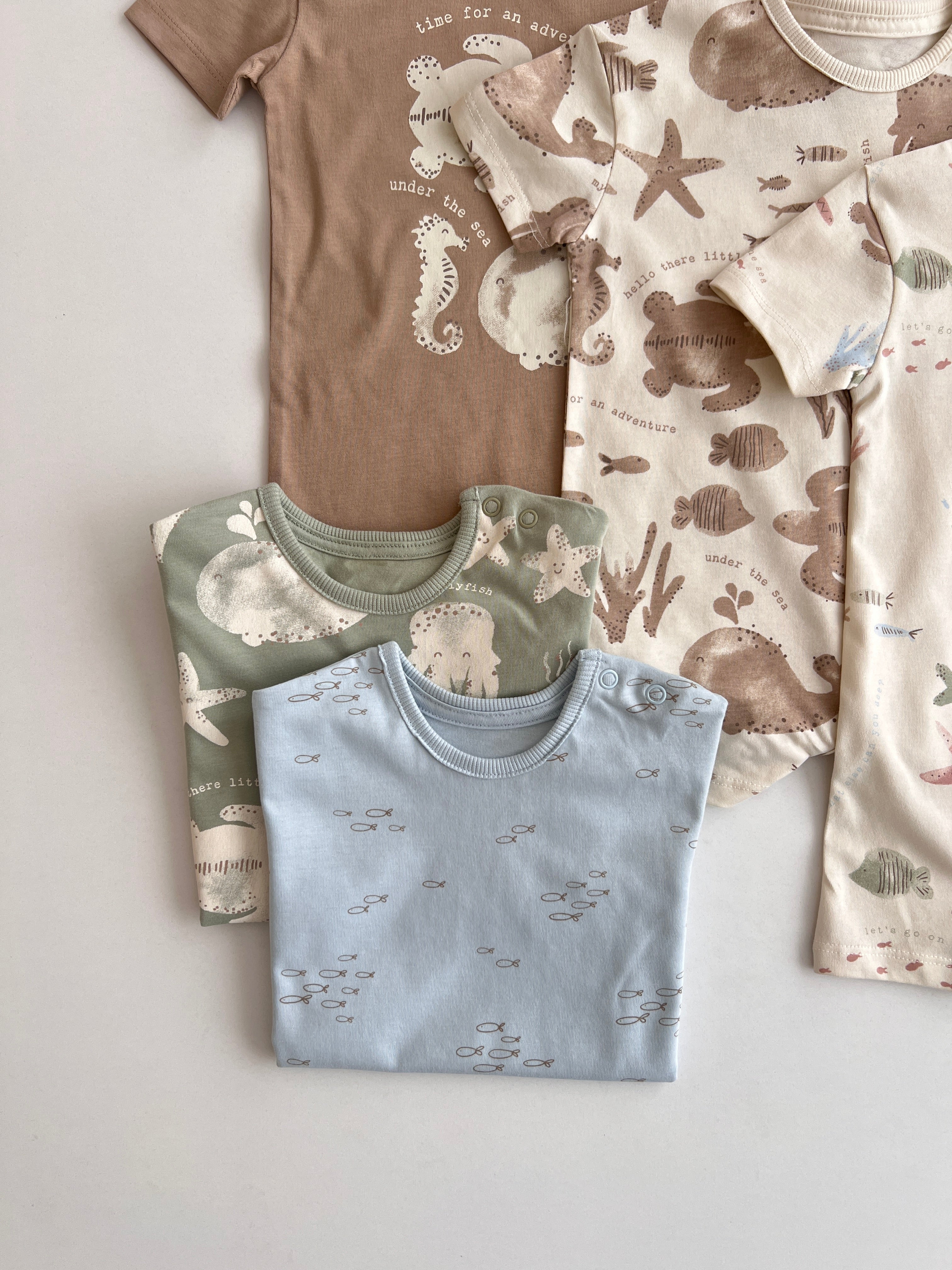 Set me 3 Rompera "Essential Neutrals"
