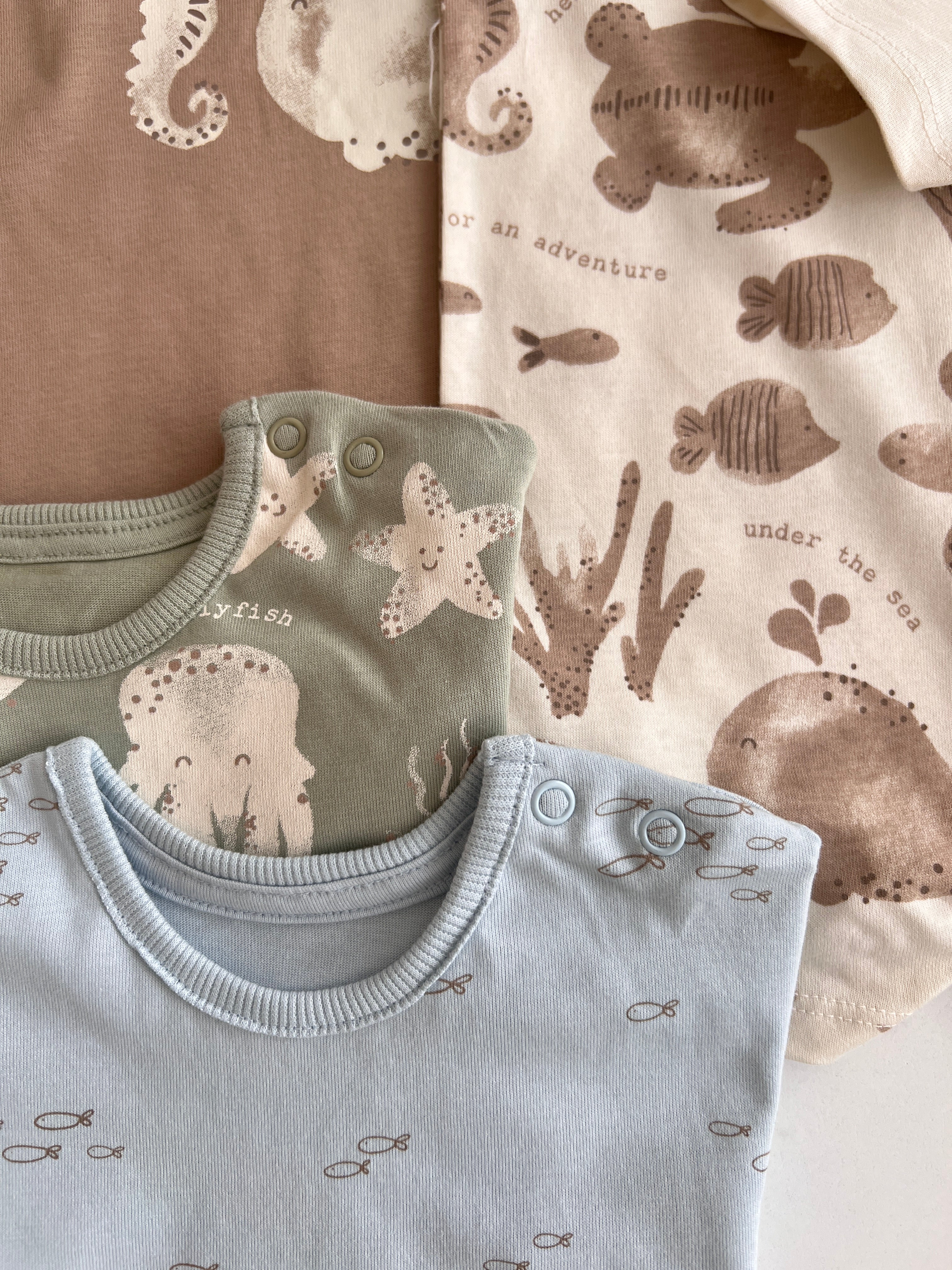 Set me 3 Rompera "Essential Neutrals"