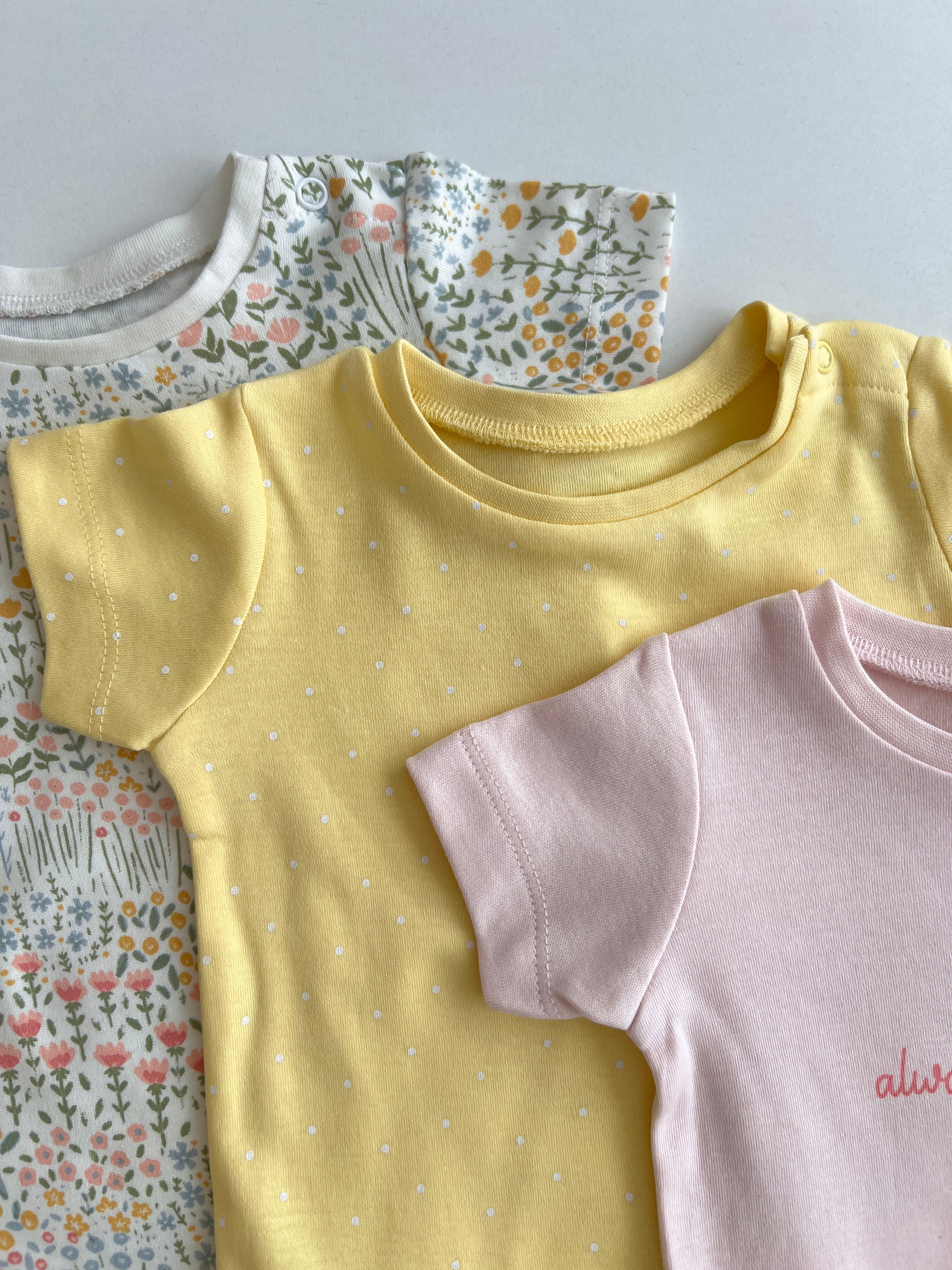Set me 4 Rompera "Floral Garden" – Nuanca Pastel