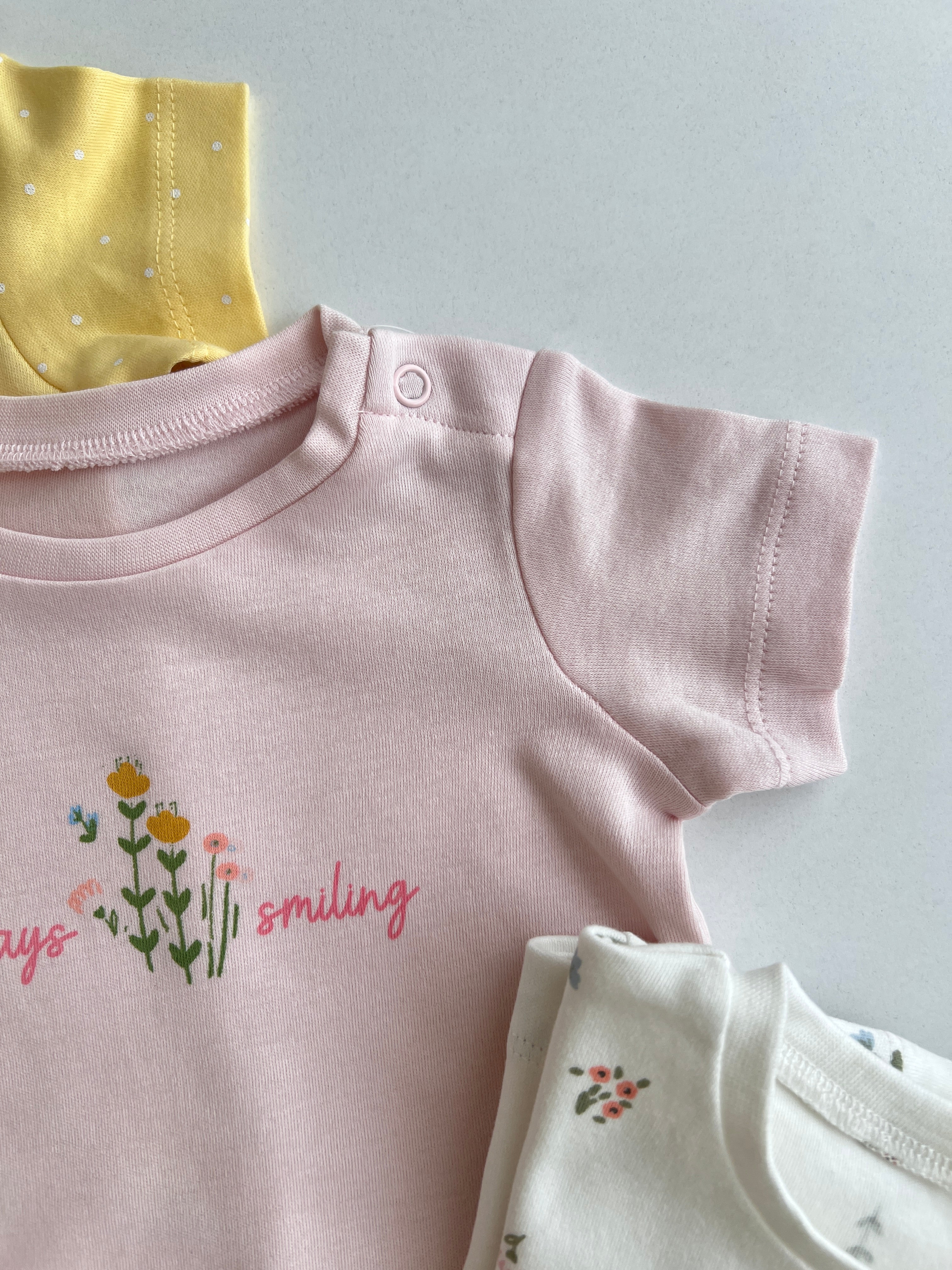 Set me 4 Rompera "Floral Garden" – Nuanca Pastel