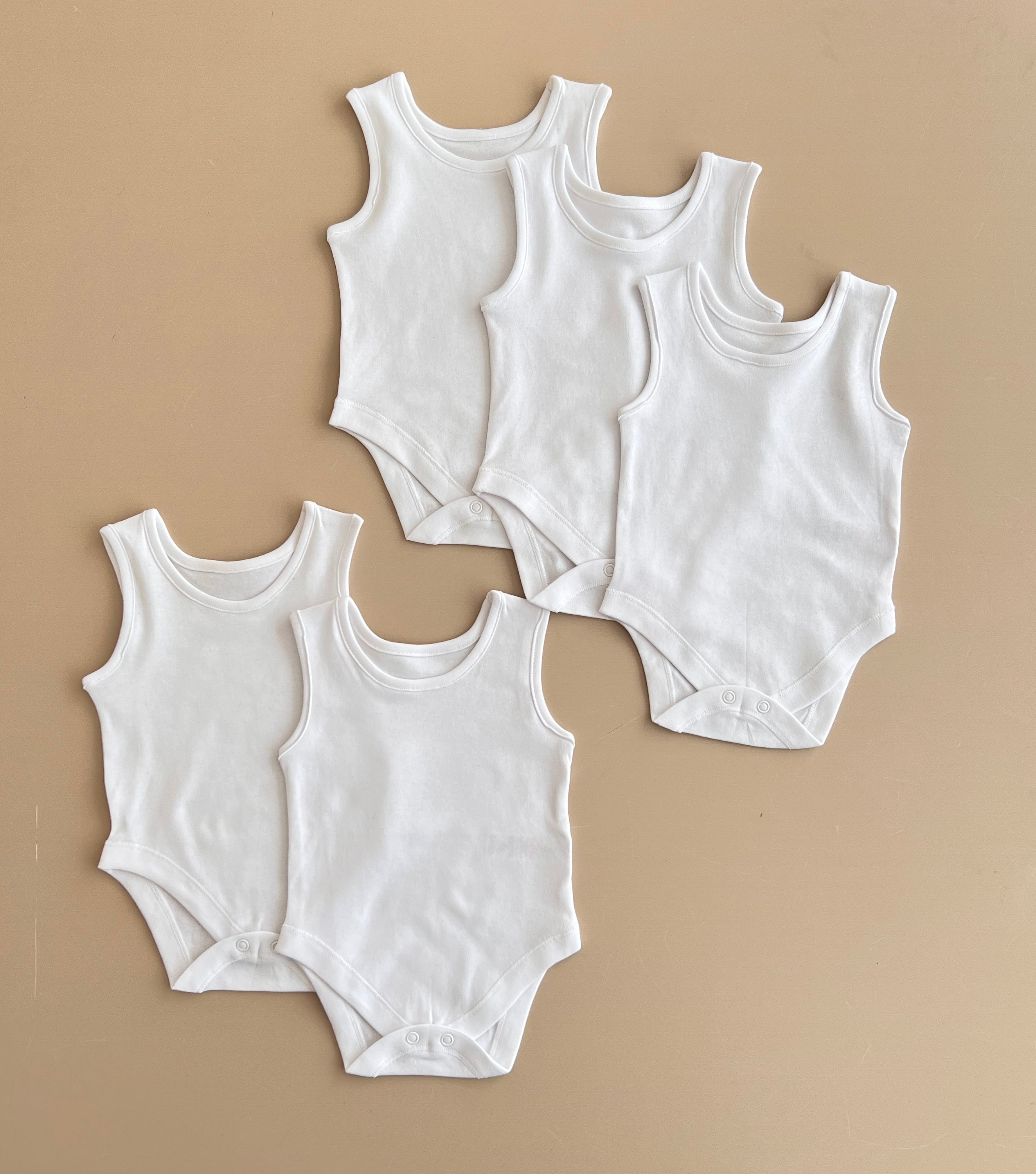 Set me 5 Body te Bardhe pa Menge "Airy Comfort"