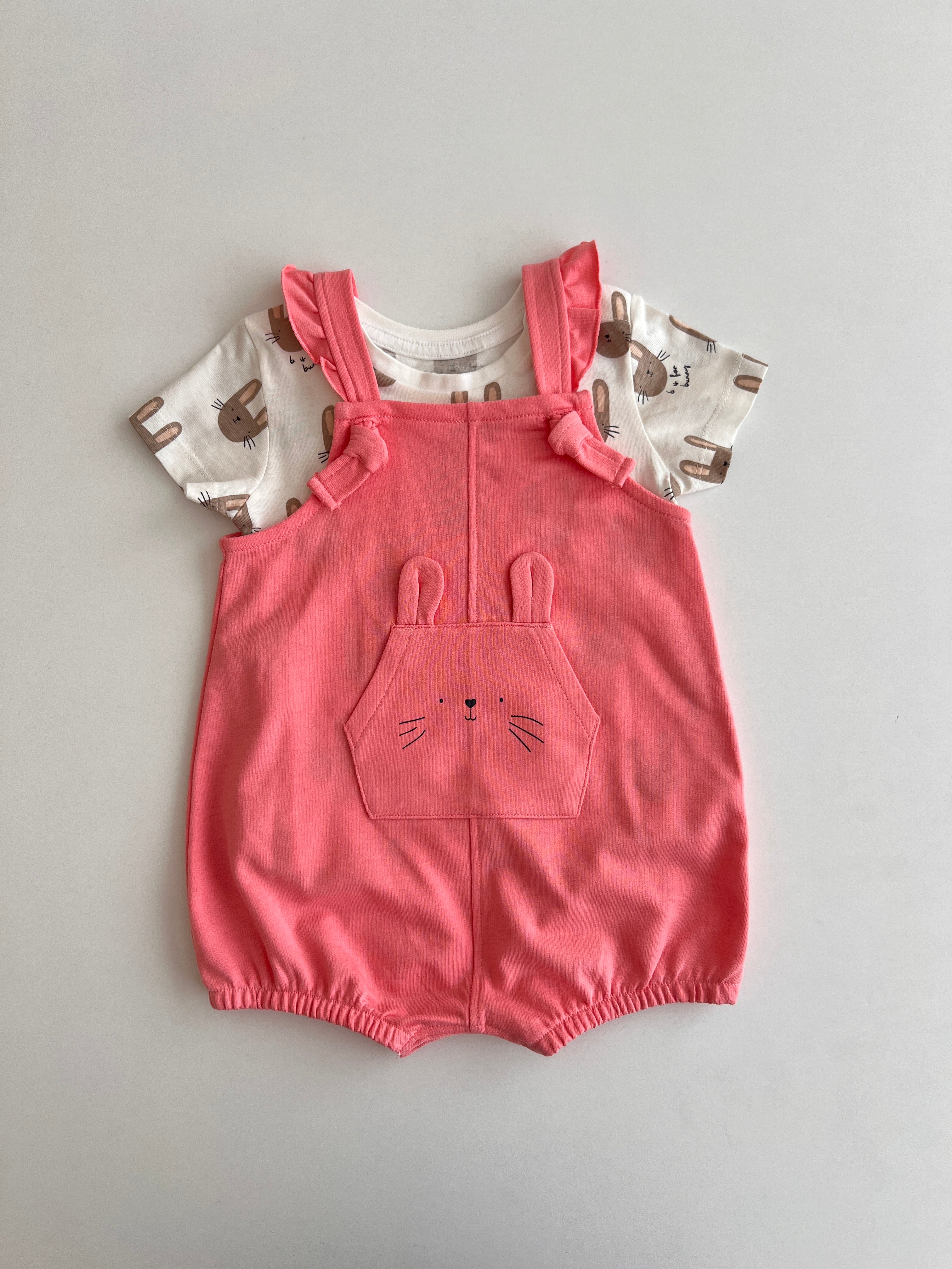 Romper dhe Bluze me Detaje Lepurushi