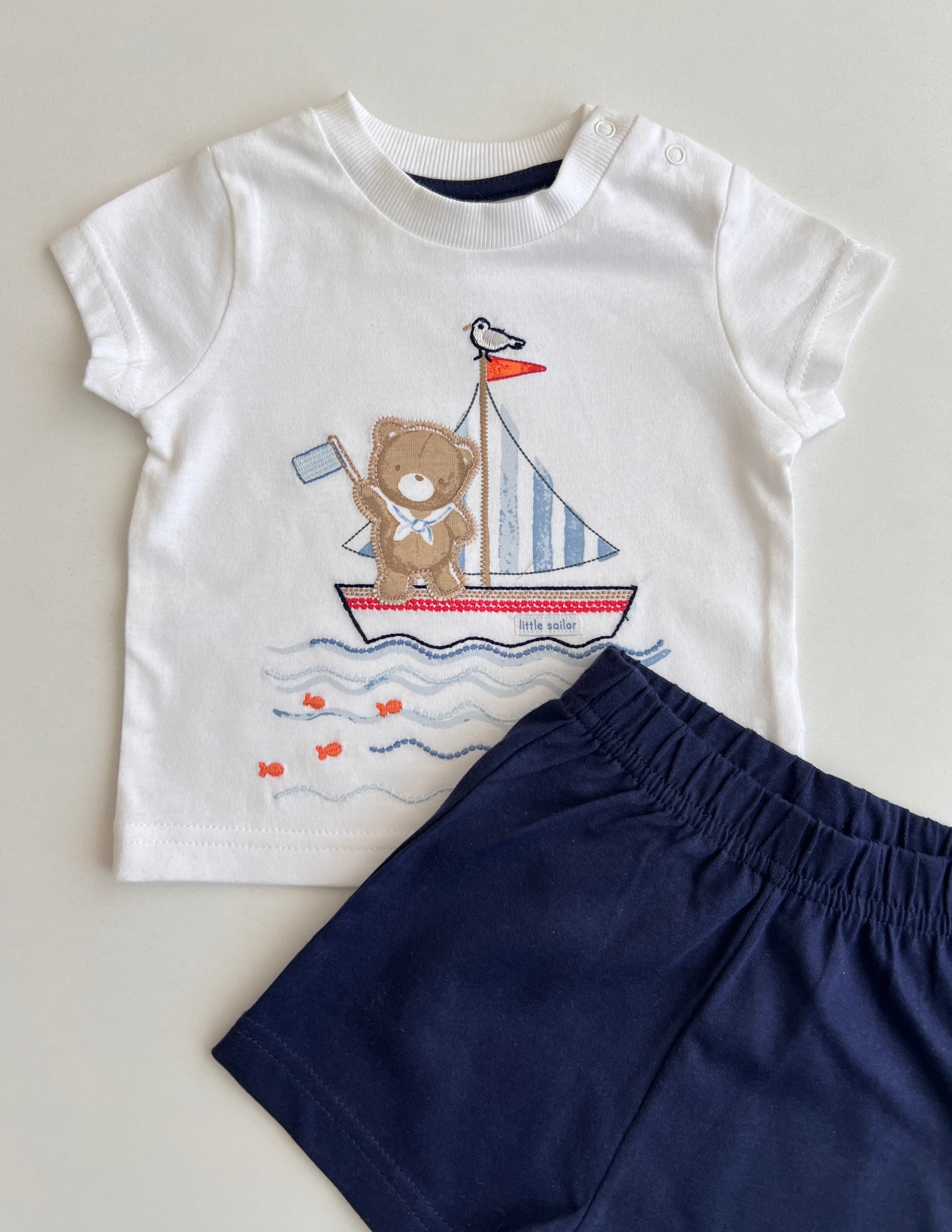 Kostum me Bluze & Tuta Little Sailor